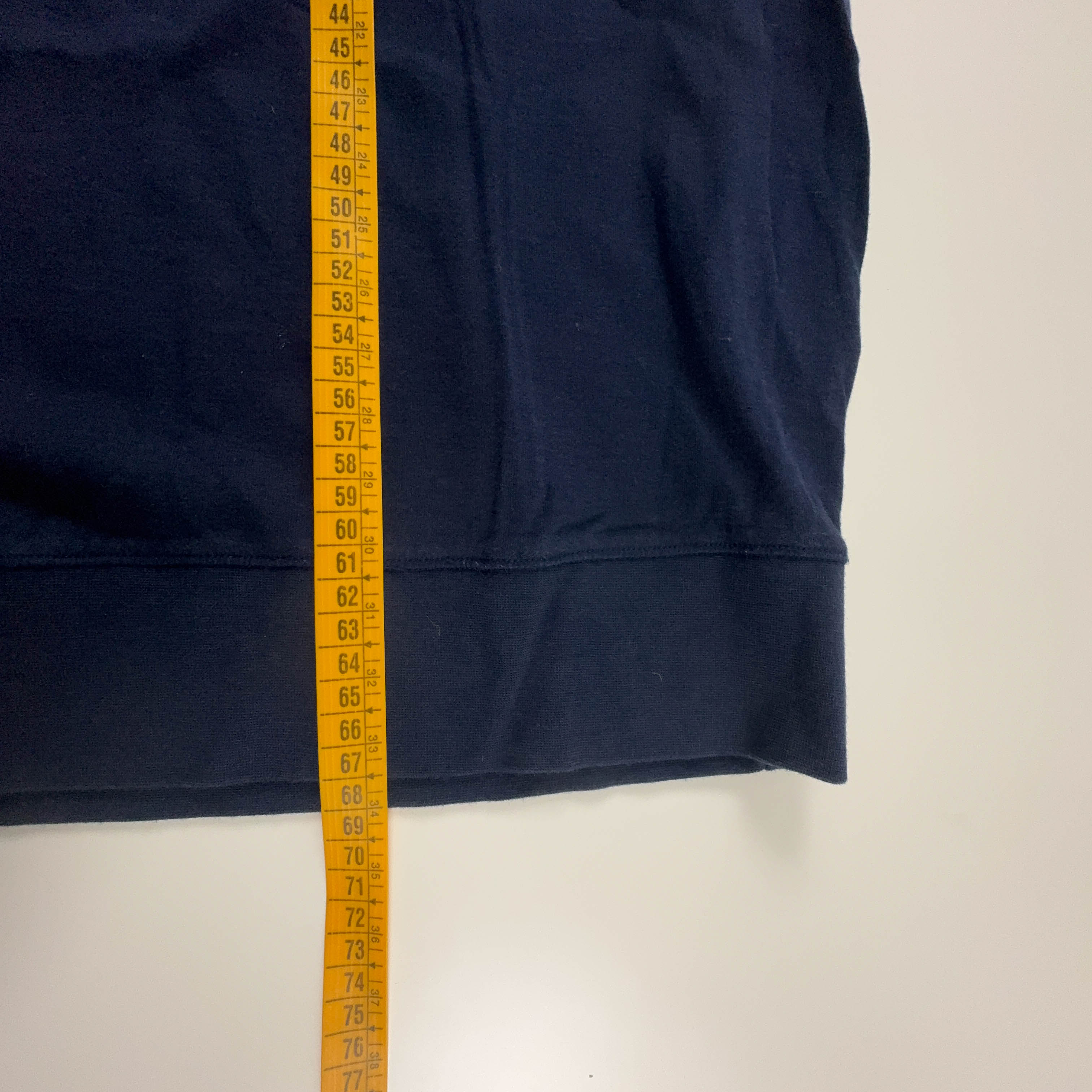 Maglione Ralph Lauren blu scuro a girocollo 69% cotone - Taglia XL uomo