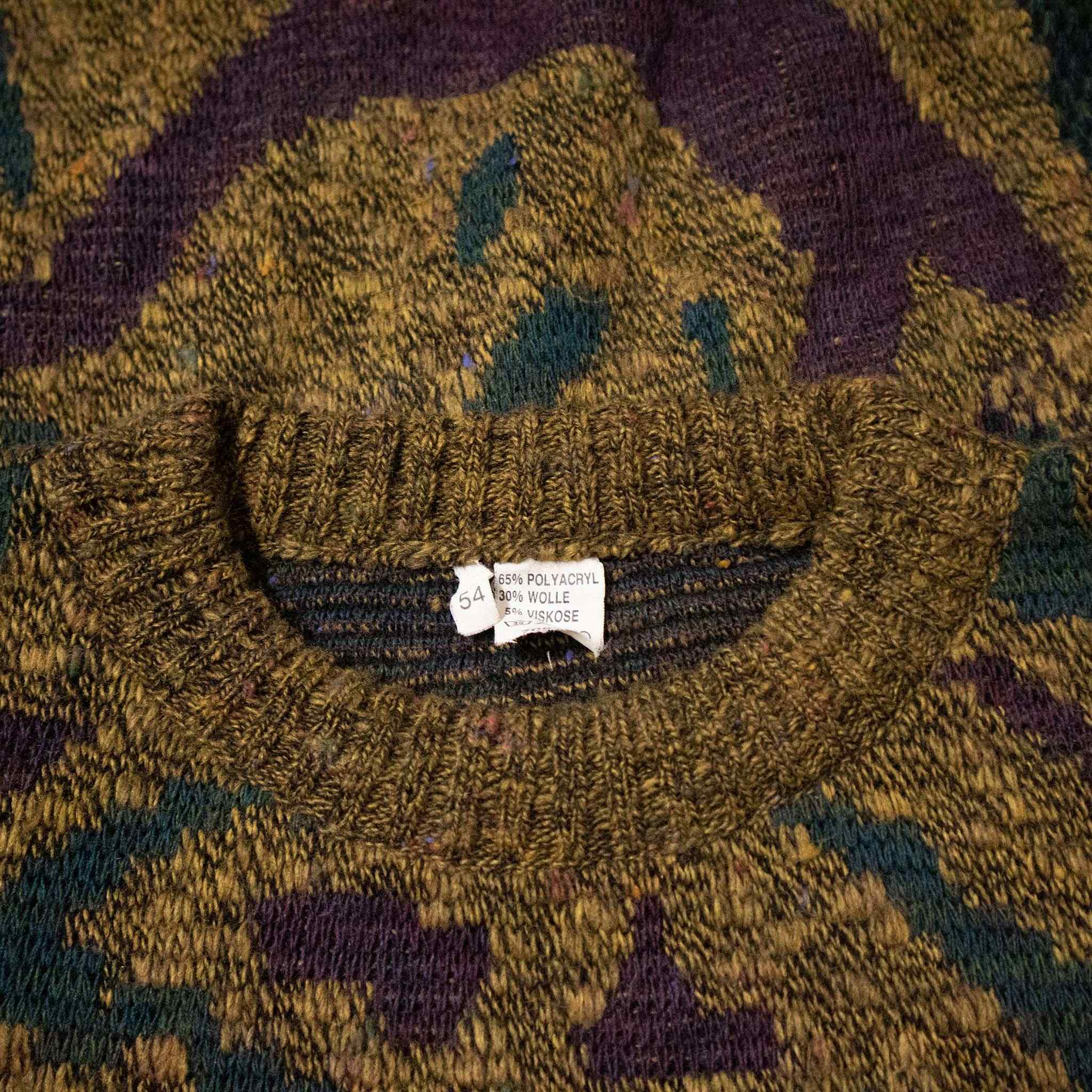 Vintage sweater 30% wool - Size XL