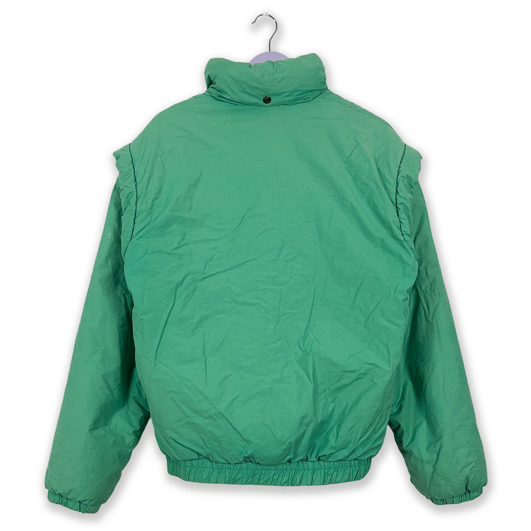 Giacca Vintage F1 Cobra limited edition verde con zip e bottoni - Taglia M uomo