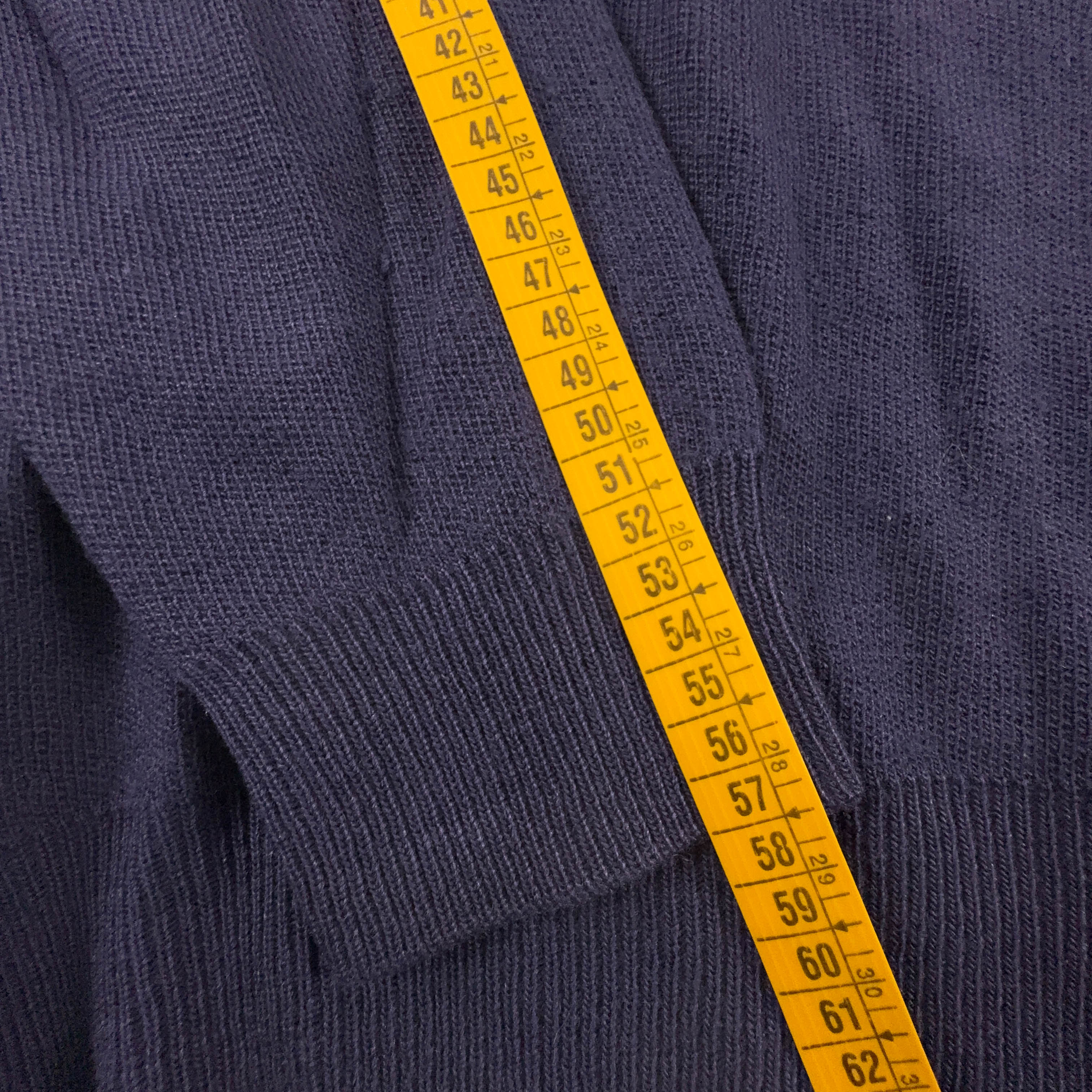 Maglione Lacoste viola a girocollo misto lana - Taglia L/XL uomo