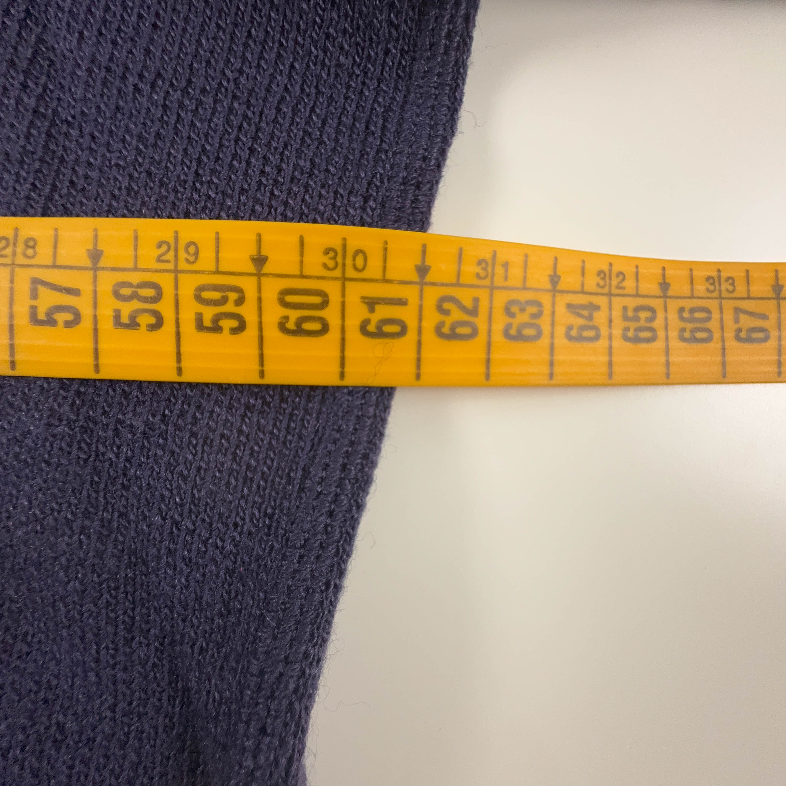 Maglione Lacoste viola a girocollo misto lana - Taglia L/XL uomo