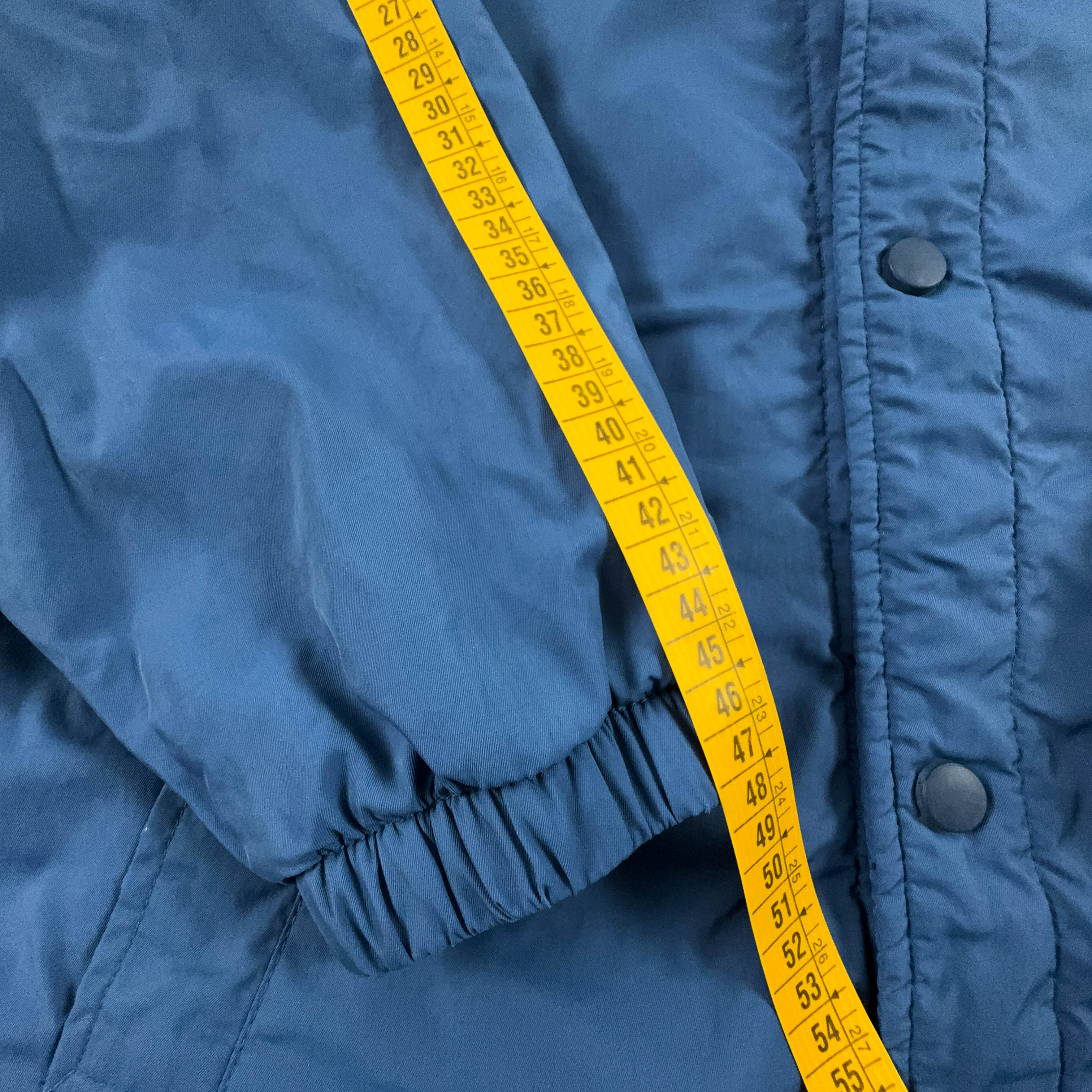 Giacca GAP Vintage Piranha Liga blu con bottoni  - Taglia M/L donna