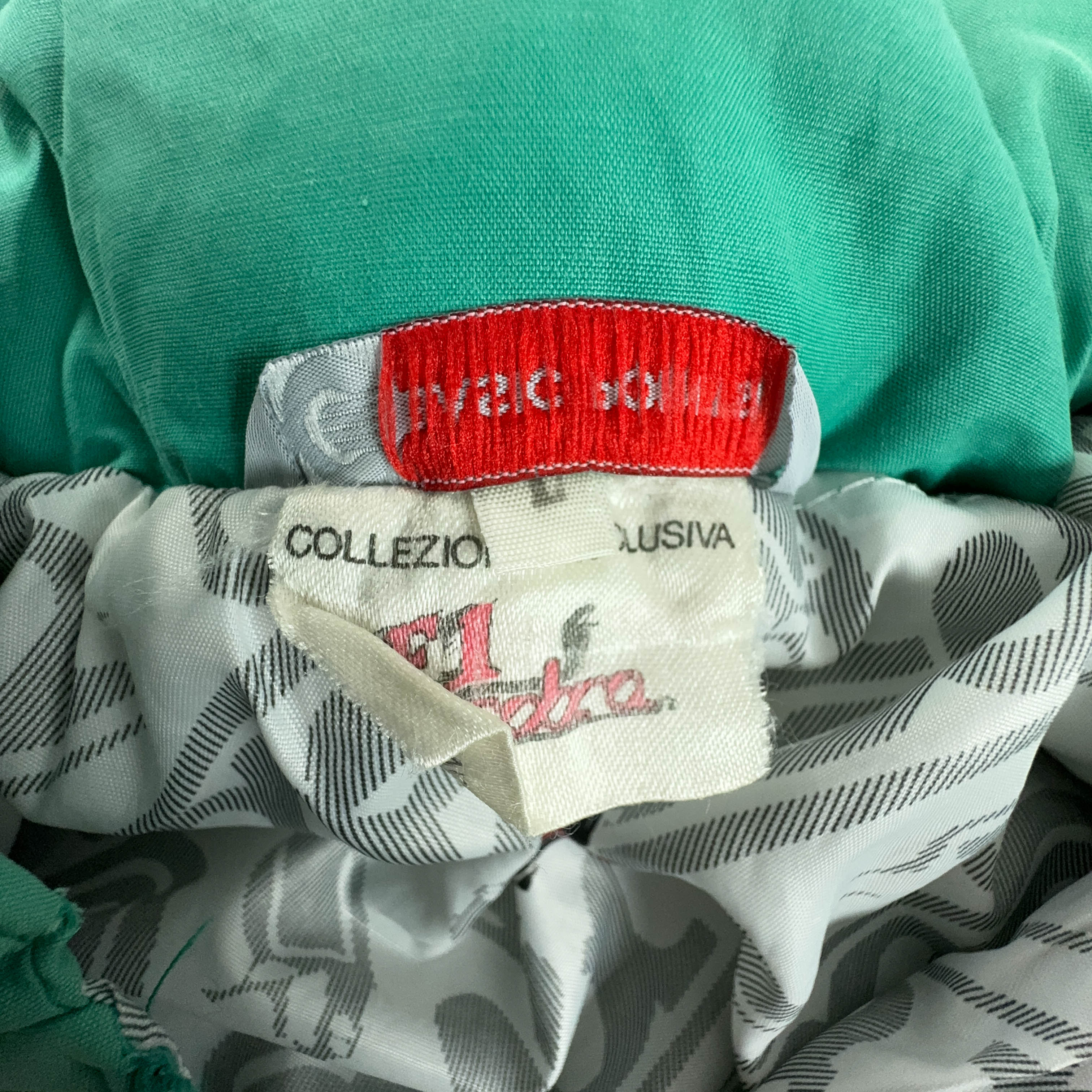 Giacca Vintage F1 Cobra limited edition verde con zip e bottoni - Taglia M uomo