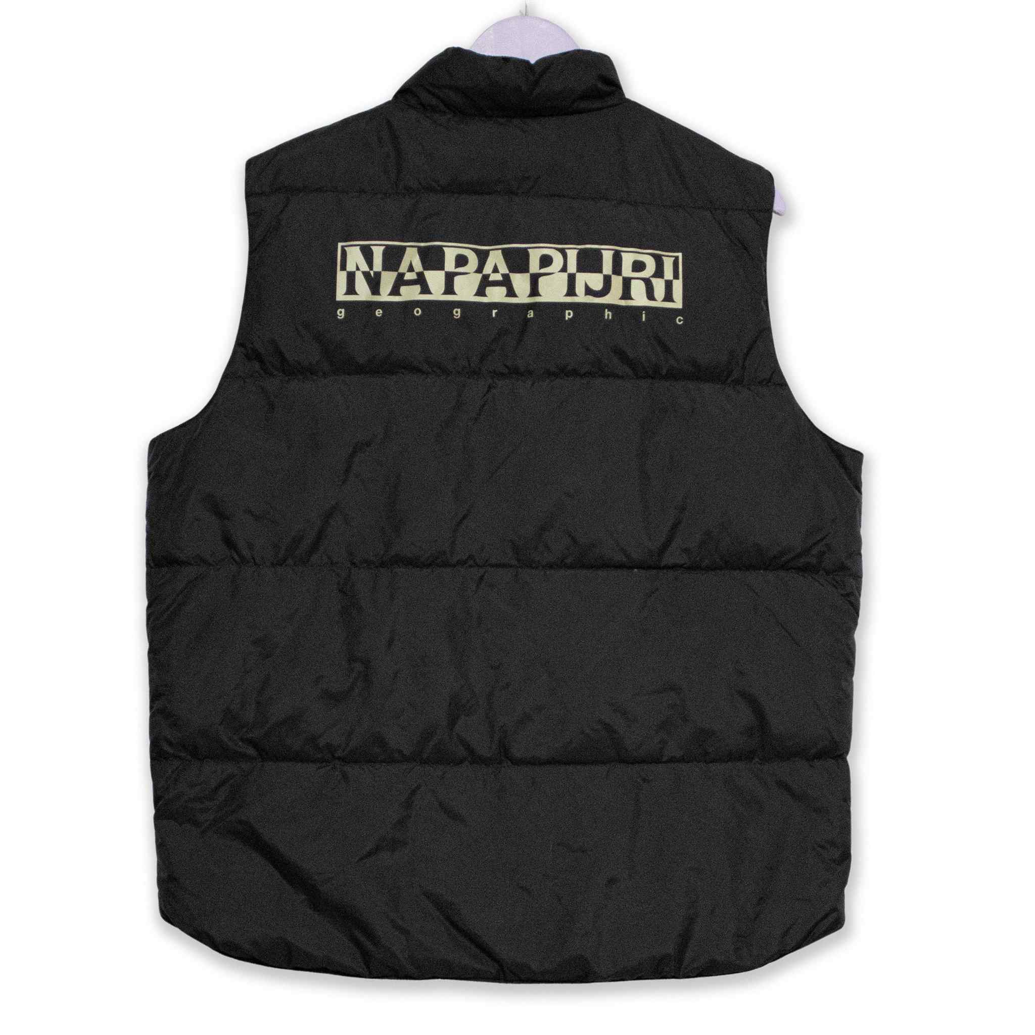 Napapijri Double Face sleeveless down jacket - Size L