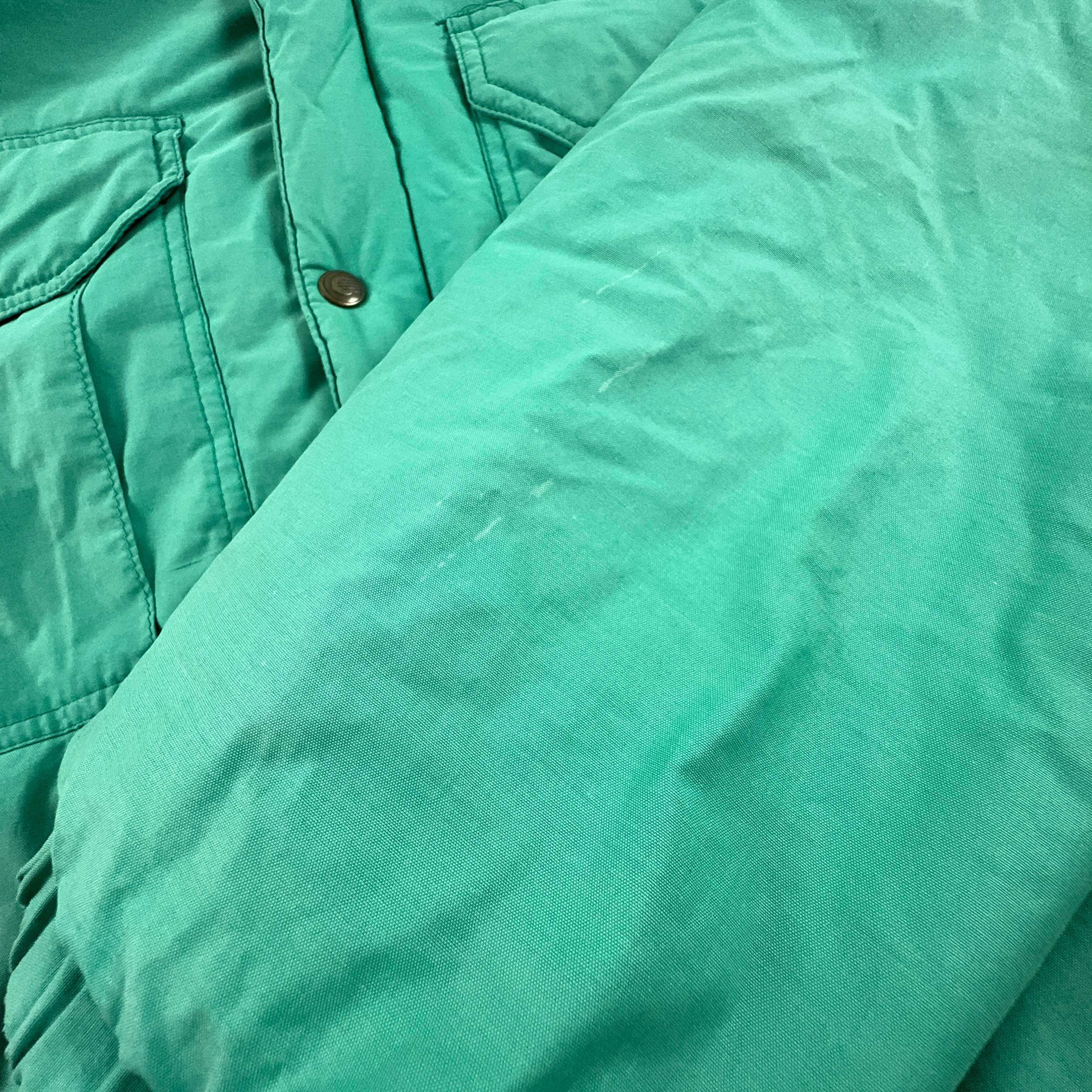Giacca Vintage F1 Cobra limited edition verde con zip e bottoni - Taglia M uomo