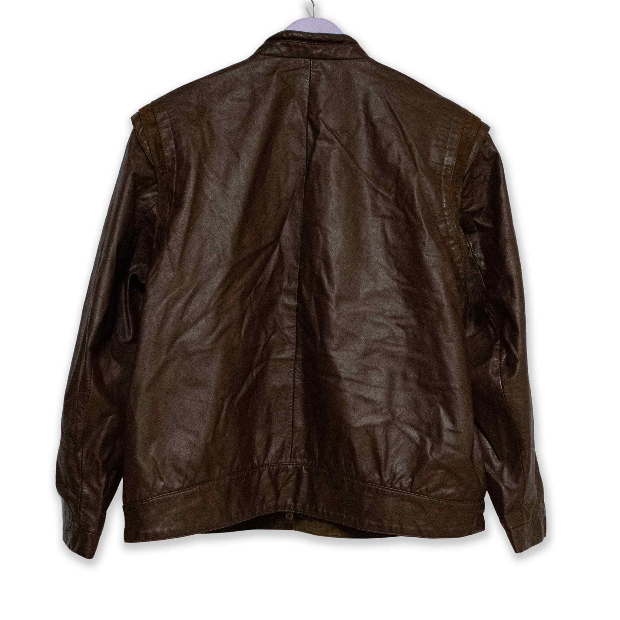 Vintage leather jacket - Size S/M