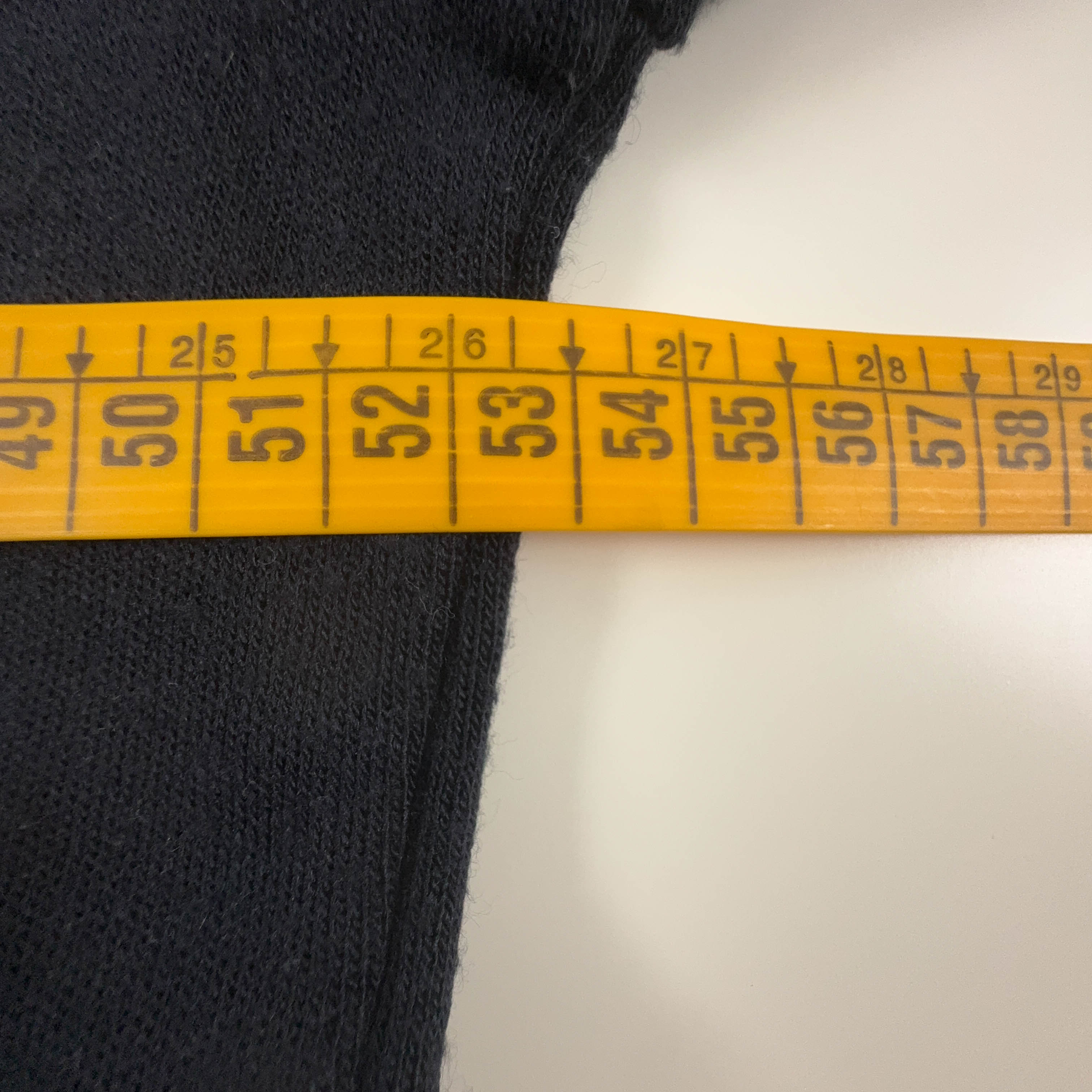 Maglione Ralph Lauren blu scuro scollo a V 100% lana - Taglia M uomo