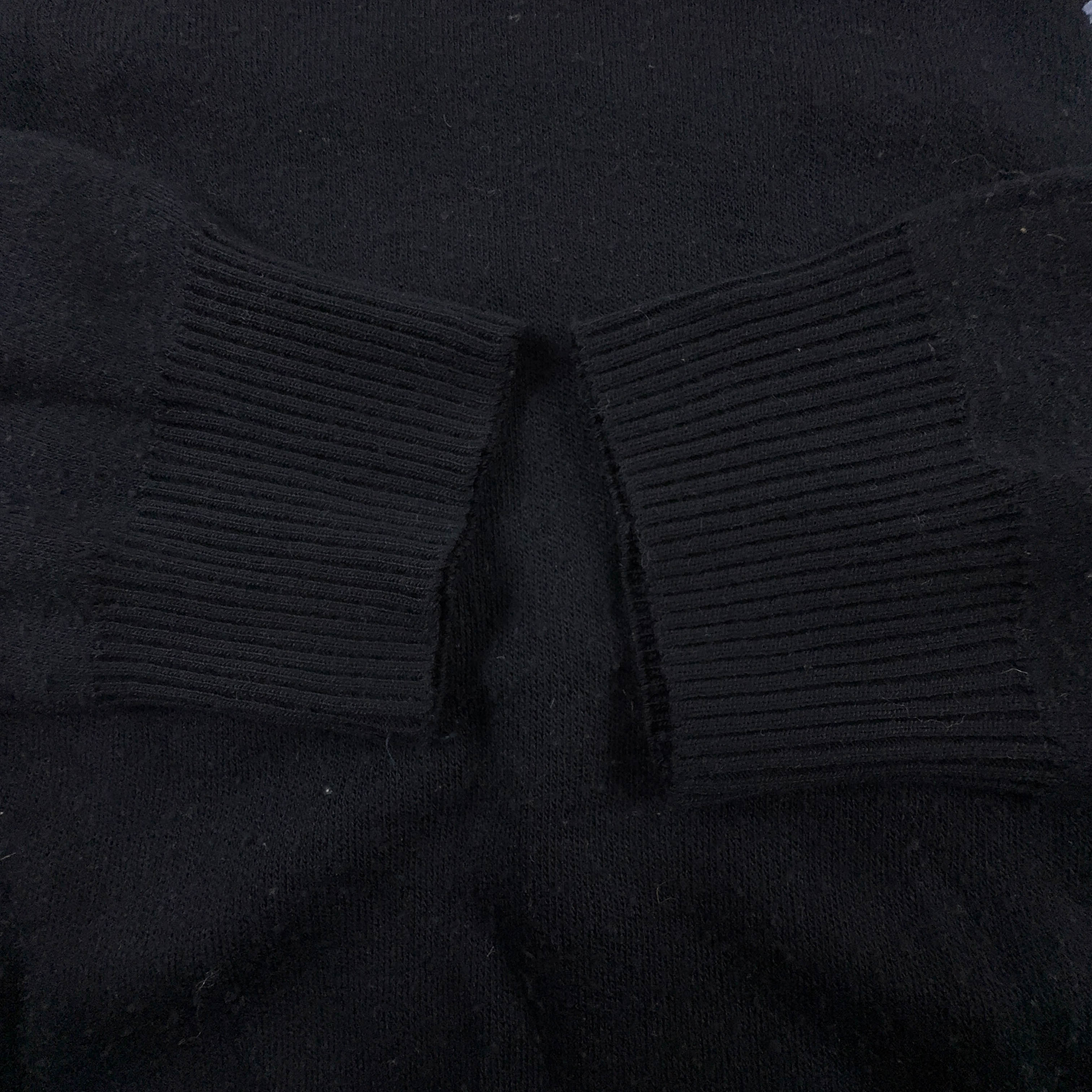 Maglione Ralph Lauren blu scuro scollo a V 100% lana - Taglia M uomo