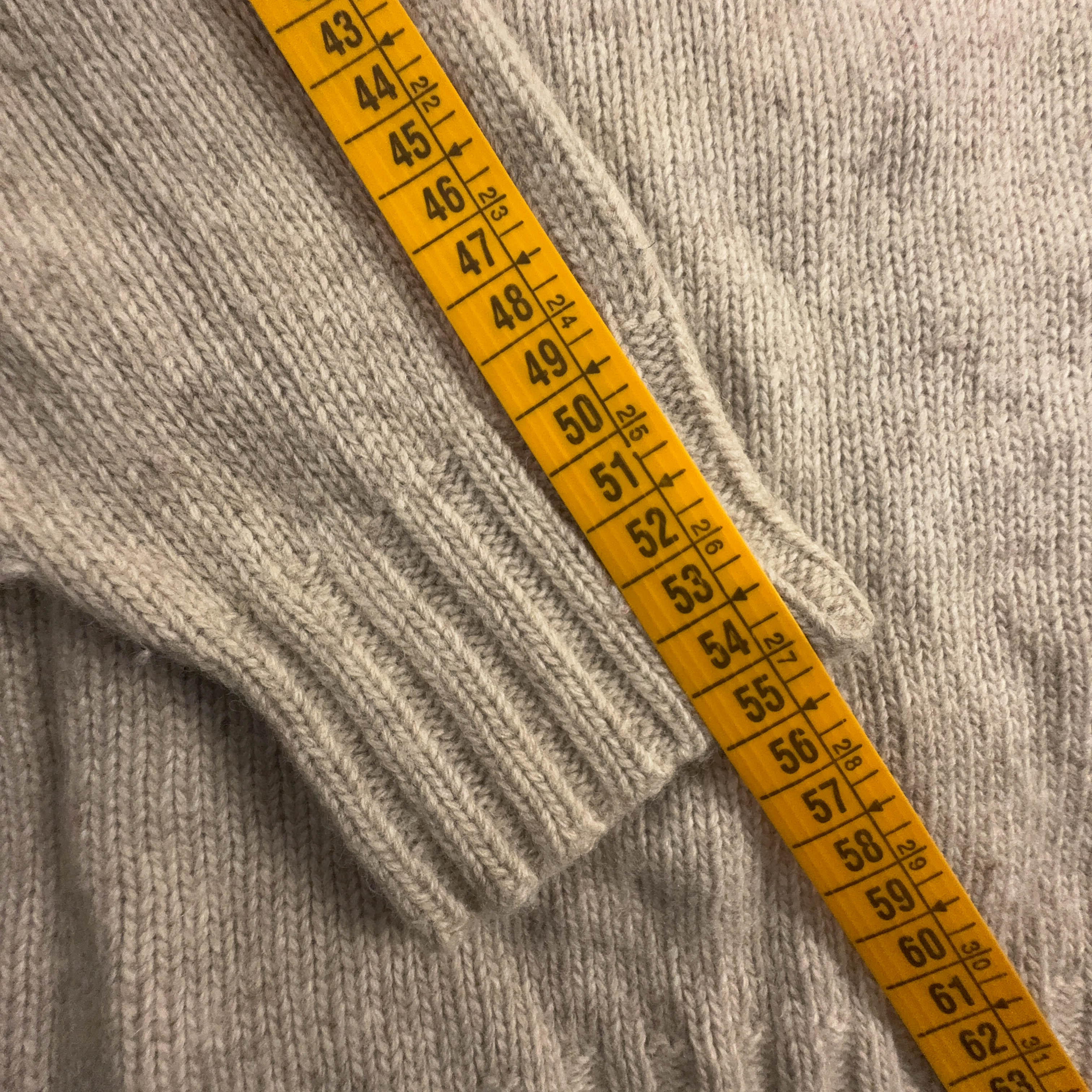 Maglione Napapijri crema quarter zip 100% lana d'agnello - Taglia M uomo