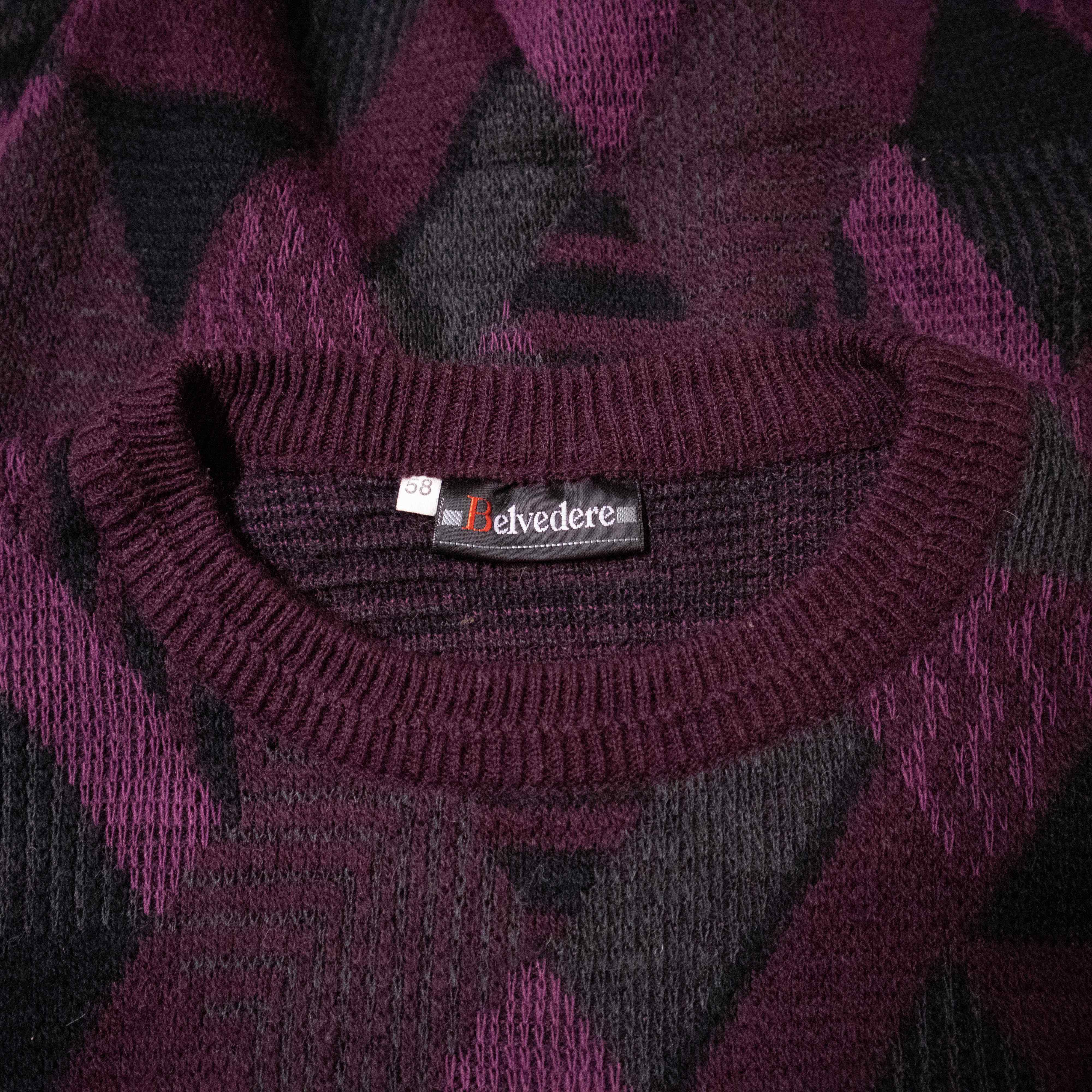 Vintage sweater 50% wool - Size XXL