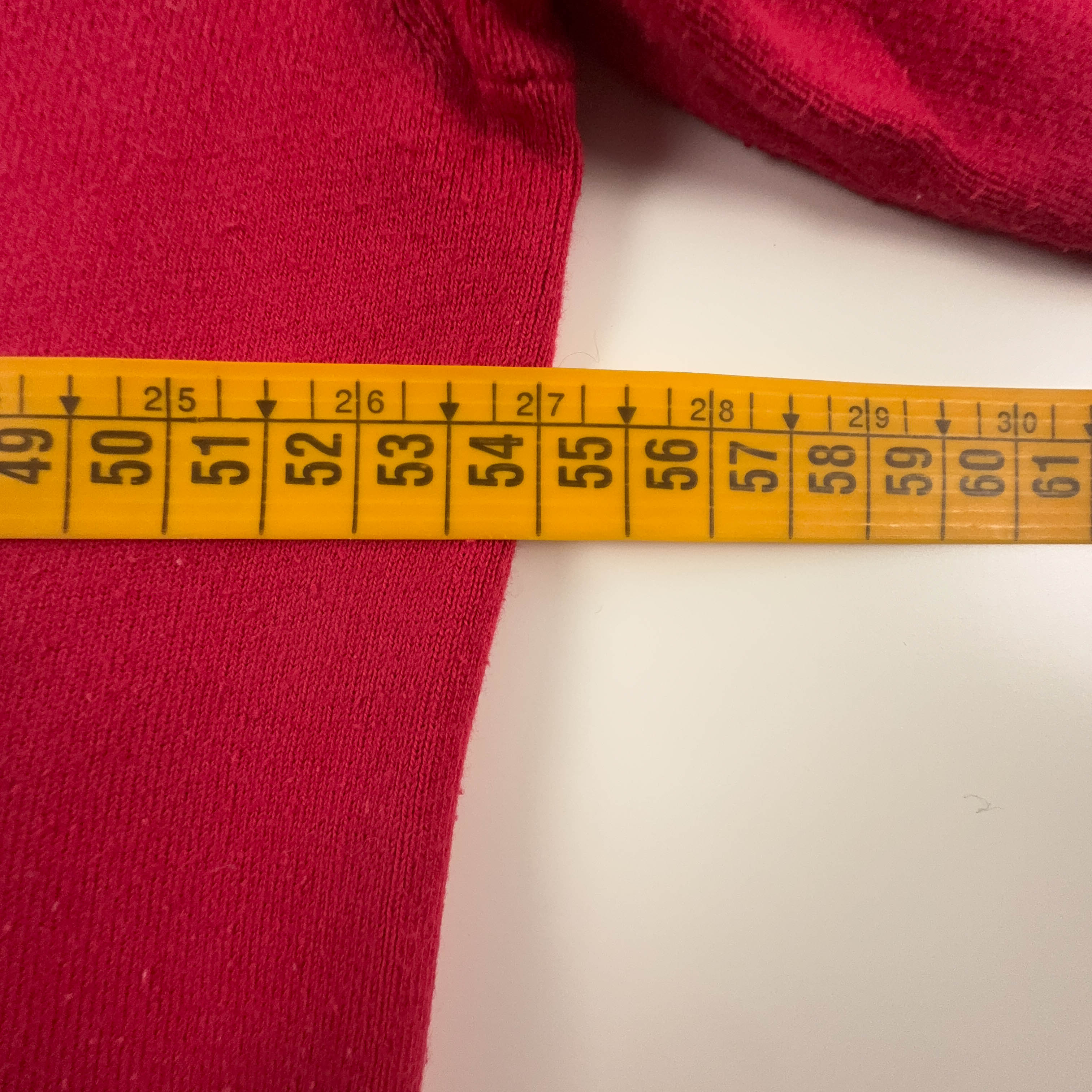 Maglione leggero Ralph Lauren rosso scollo a V 100% cotone - Taglia M uomo