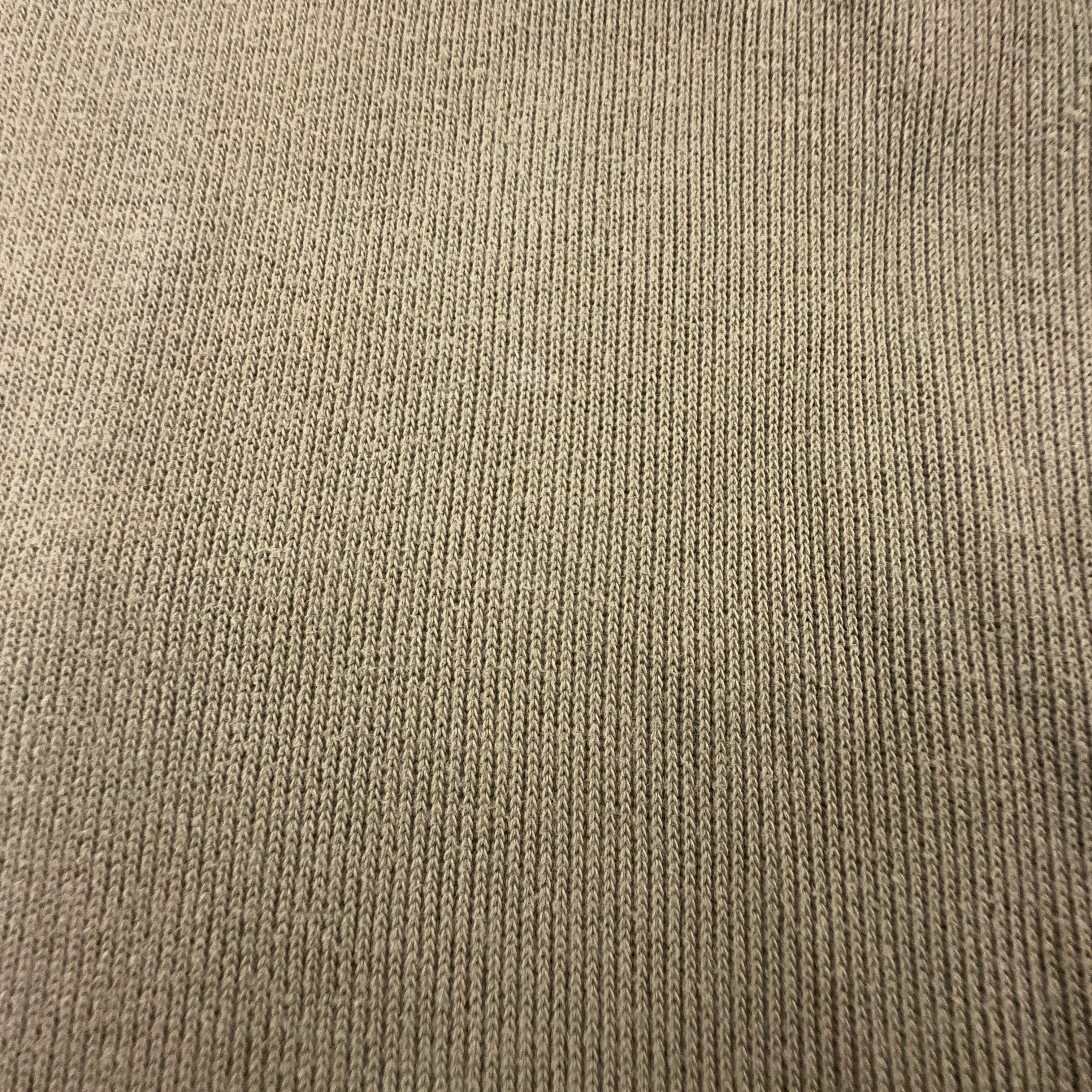 Maglione Ralph Lauren quarter zip beige con inserto a quadretti - Taglia XL uomo