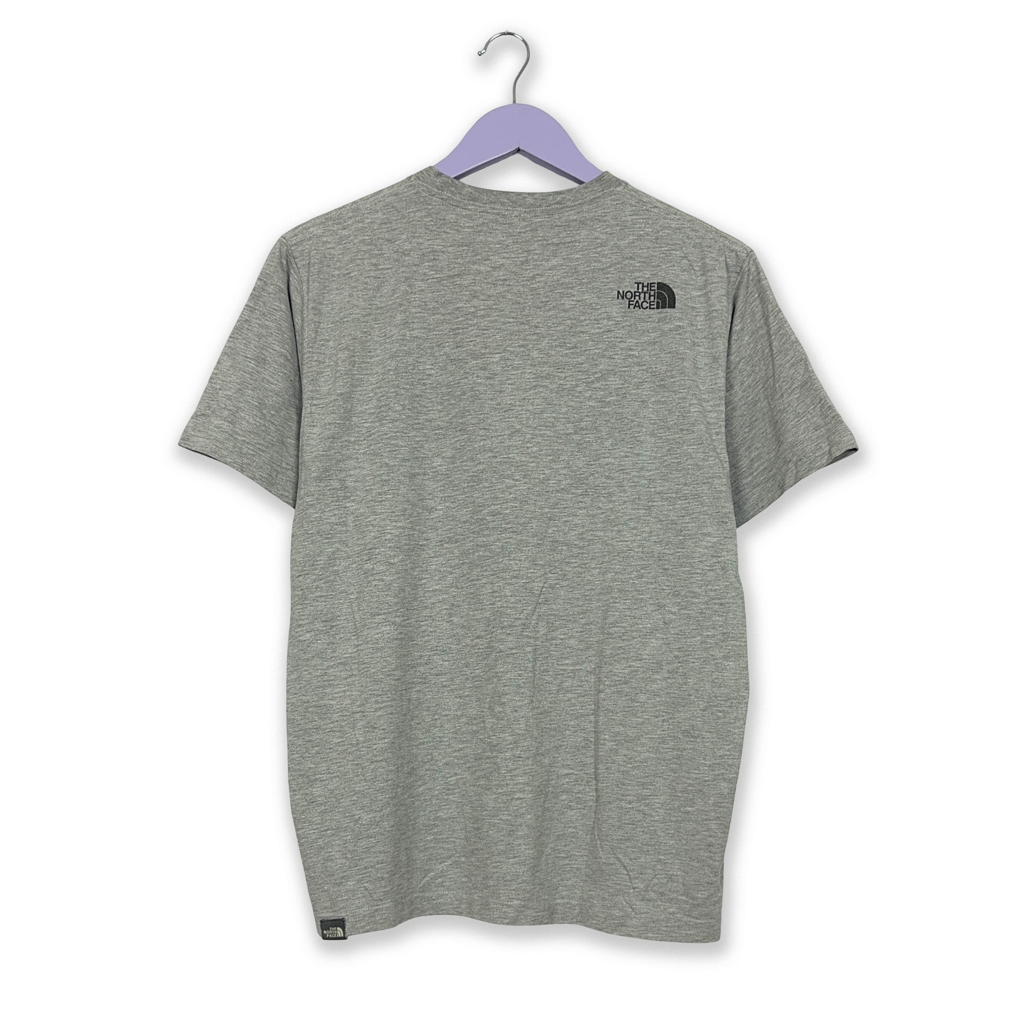 The North Face Grey Crew Neck Print T-Shirt - Men's Size M