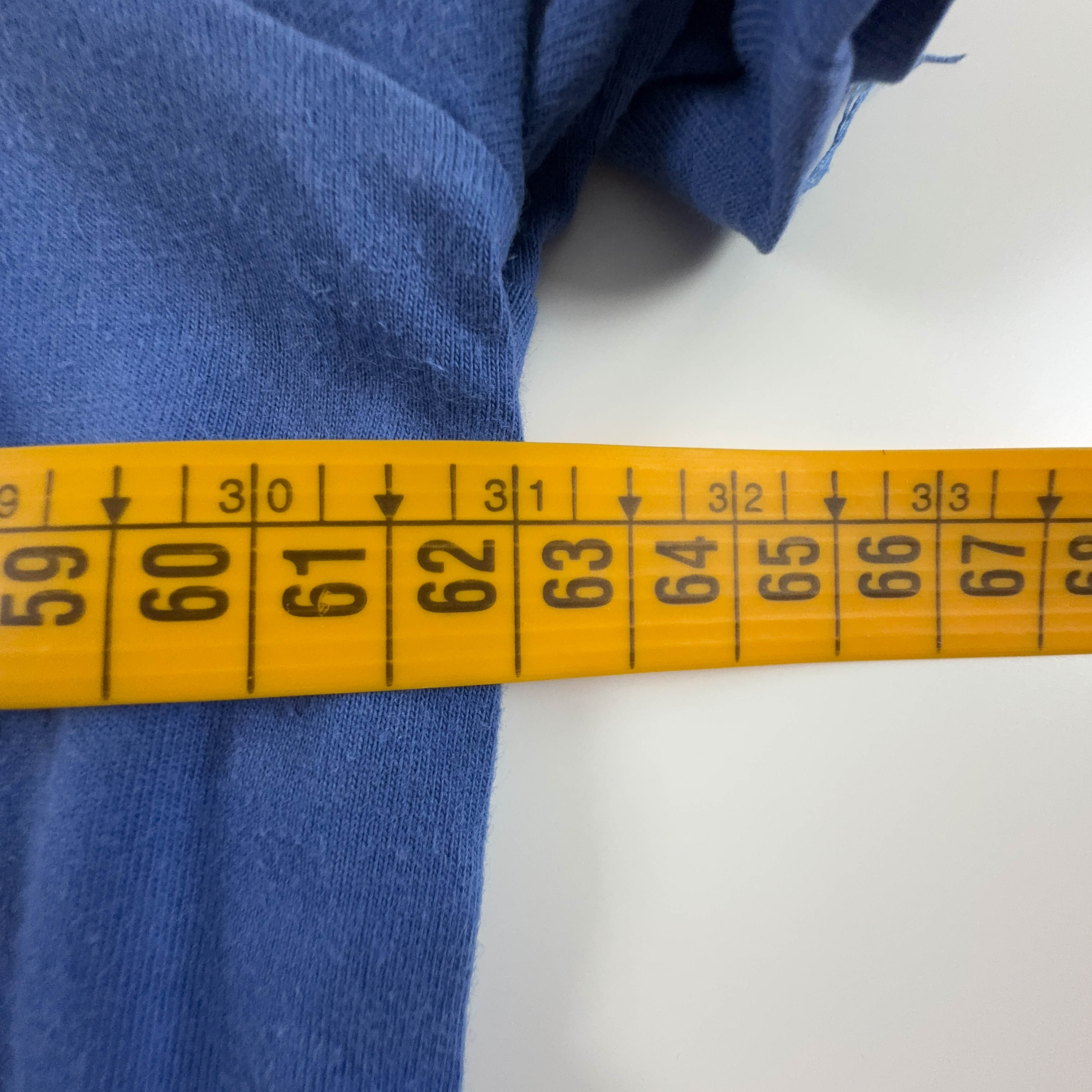 Ralph Lauren Solid Blue Crew Neck T-Shirt - Size XL 190 Men's