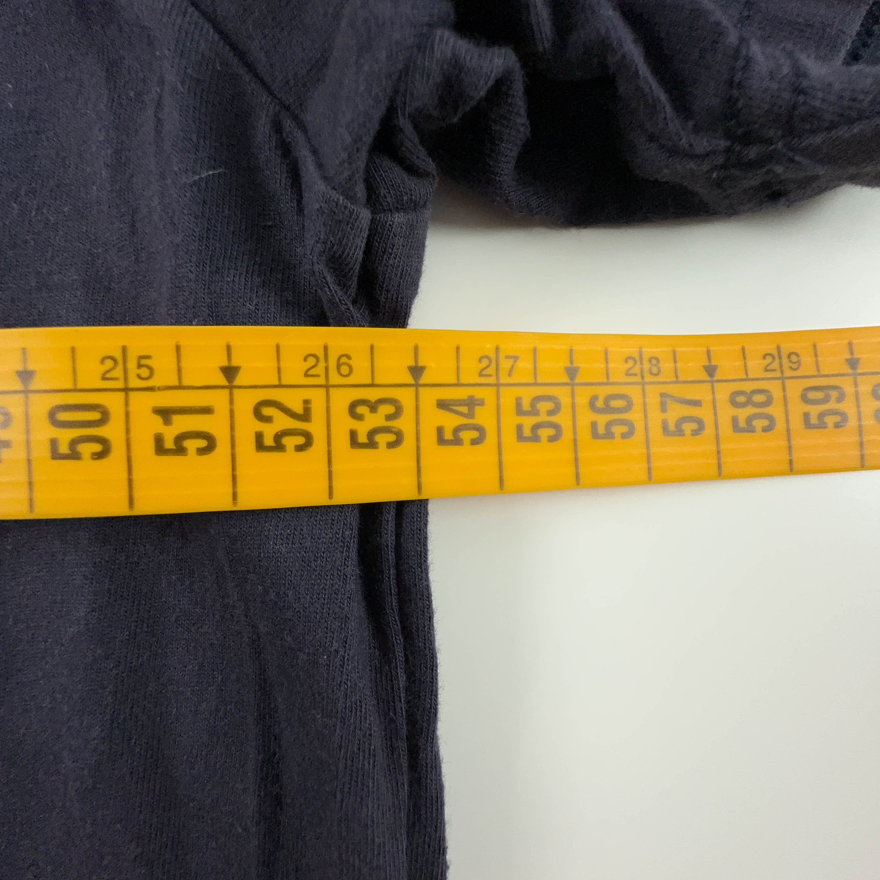 Napapijri Dark Blue Crew Neck Embroidery T-Shirt - Men's Size L/XL