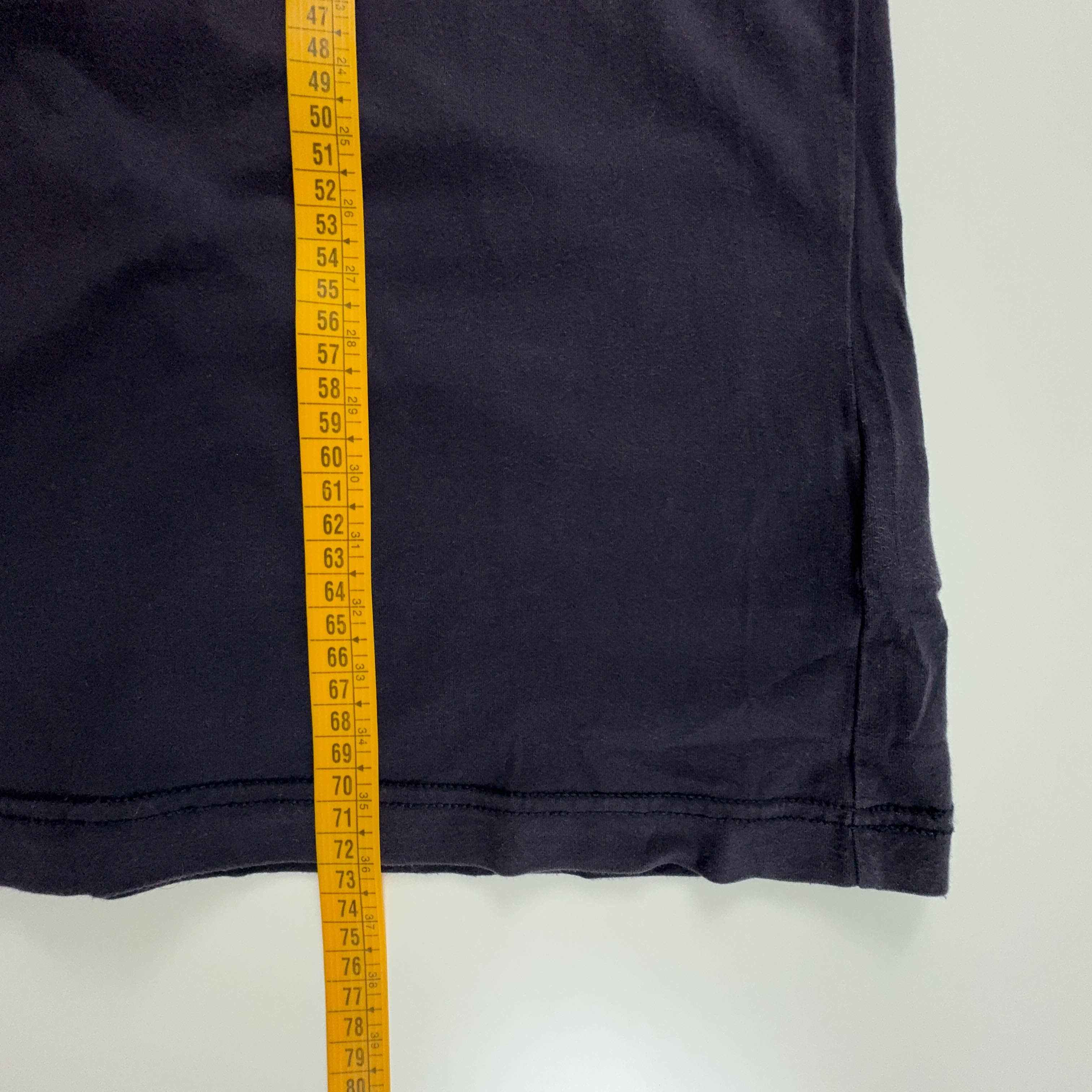 Napapijri Dark Blue Crew Neck Embroidery T-Shirt - Men's Size L/XL