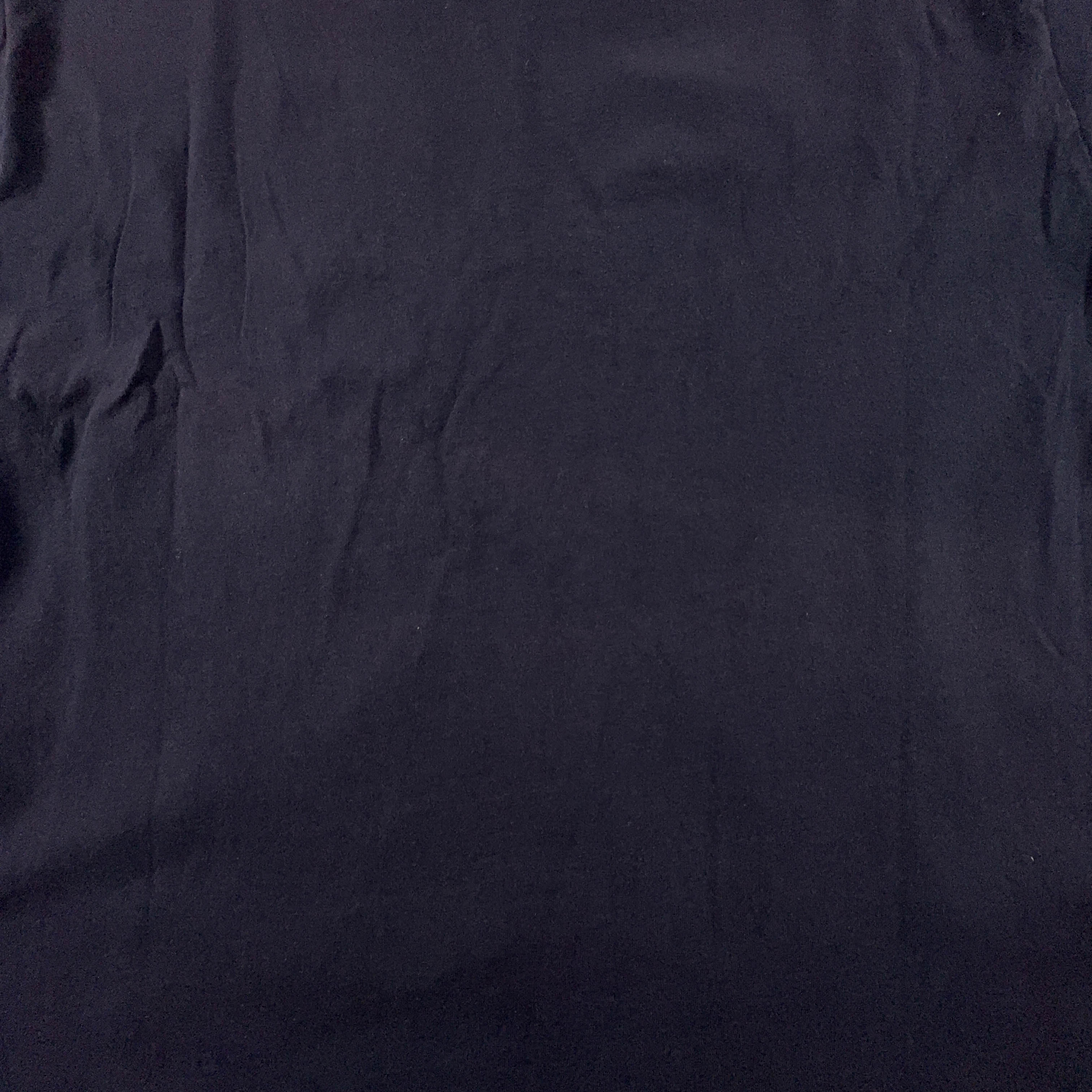 Napapijri Dark Blue Crew Neck Embroidery T-Shirt - Men's Size L/XL