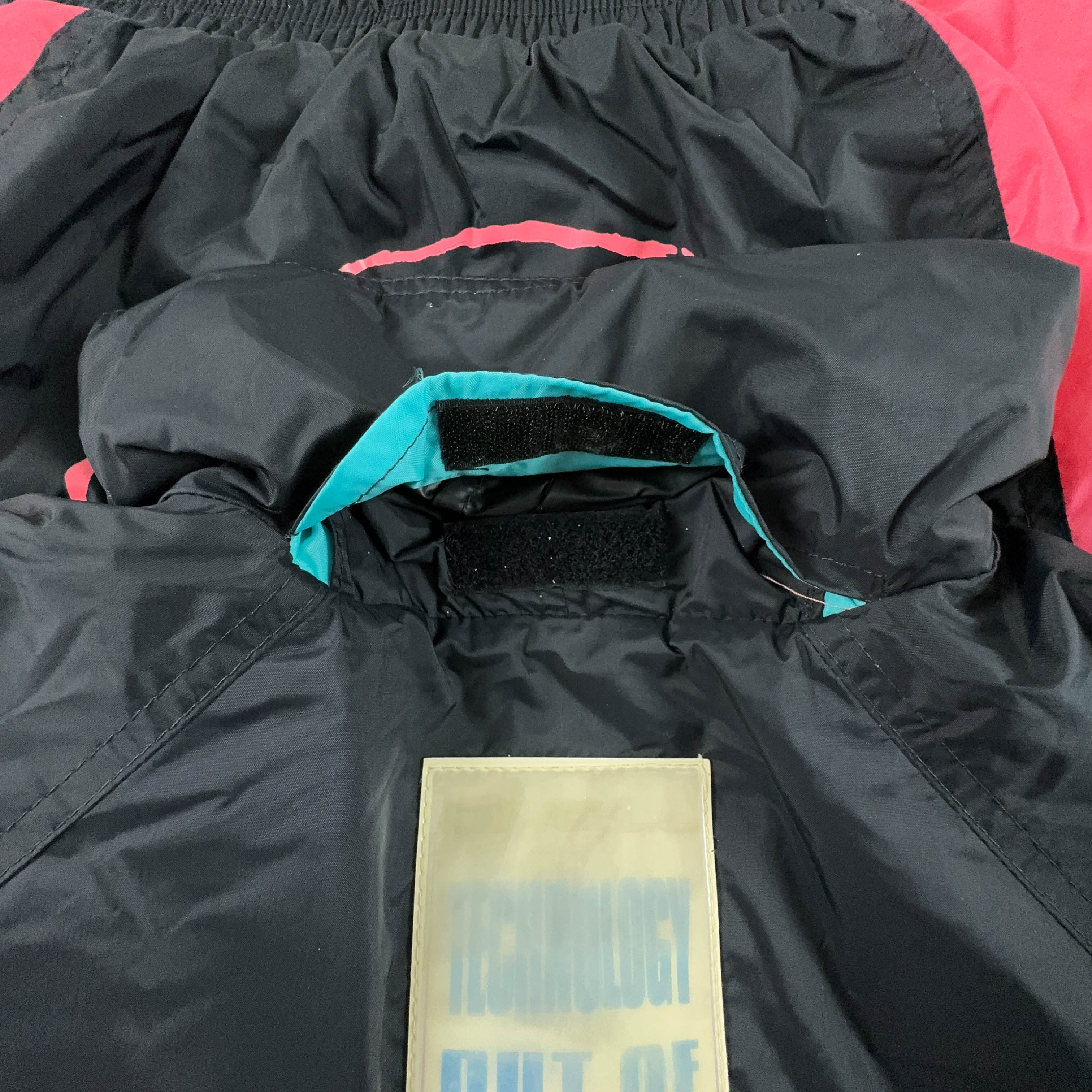 Giacca da Sci/Snowboard 0'Neill Vintage nera e rosa con logo stampato - Taglia M uomo