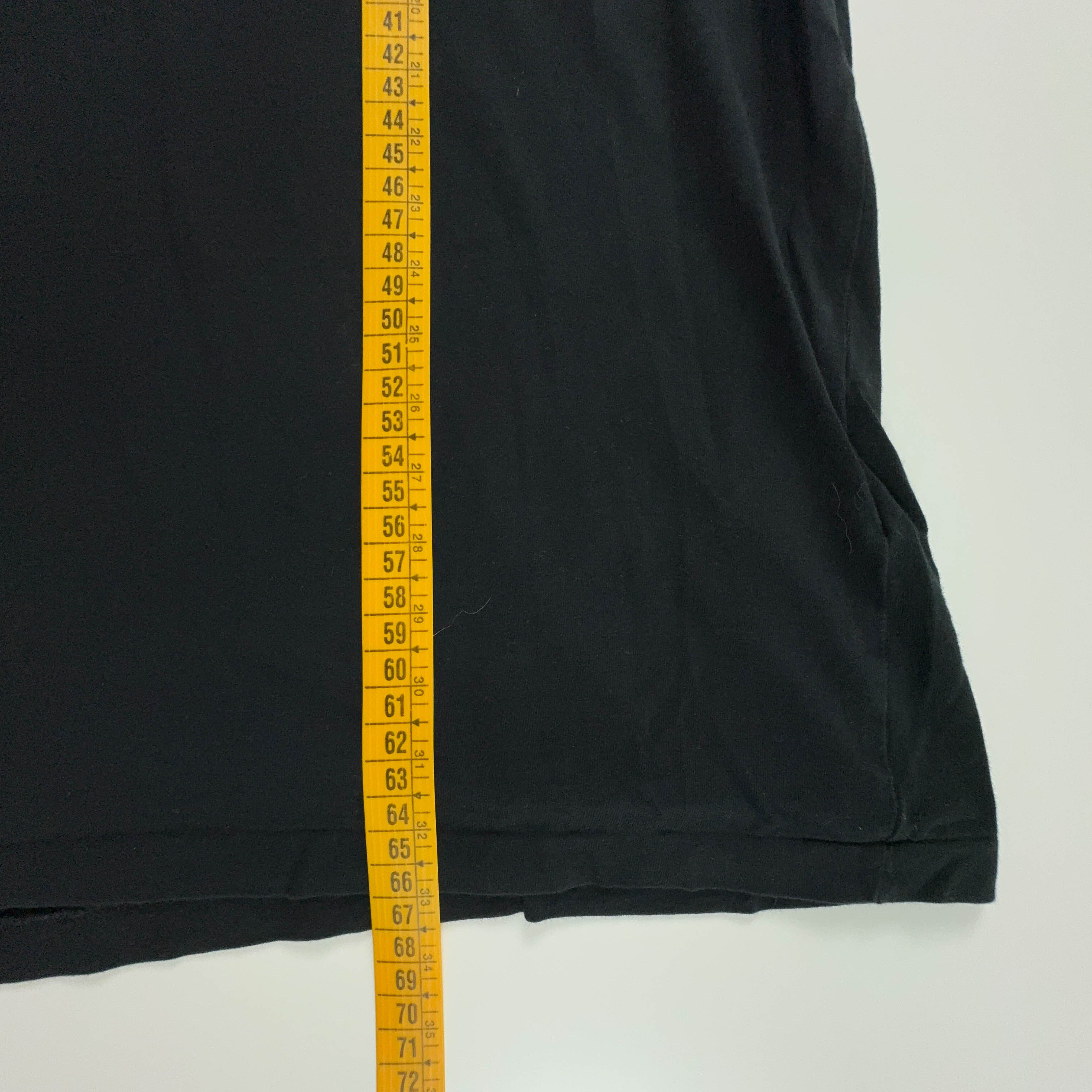 Ralph Lauren Solid Black Crew Neck T-Shirt - Size L 185 Men's