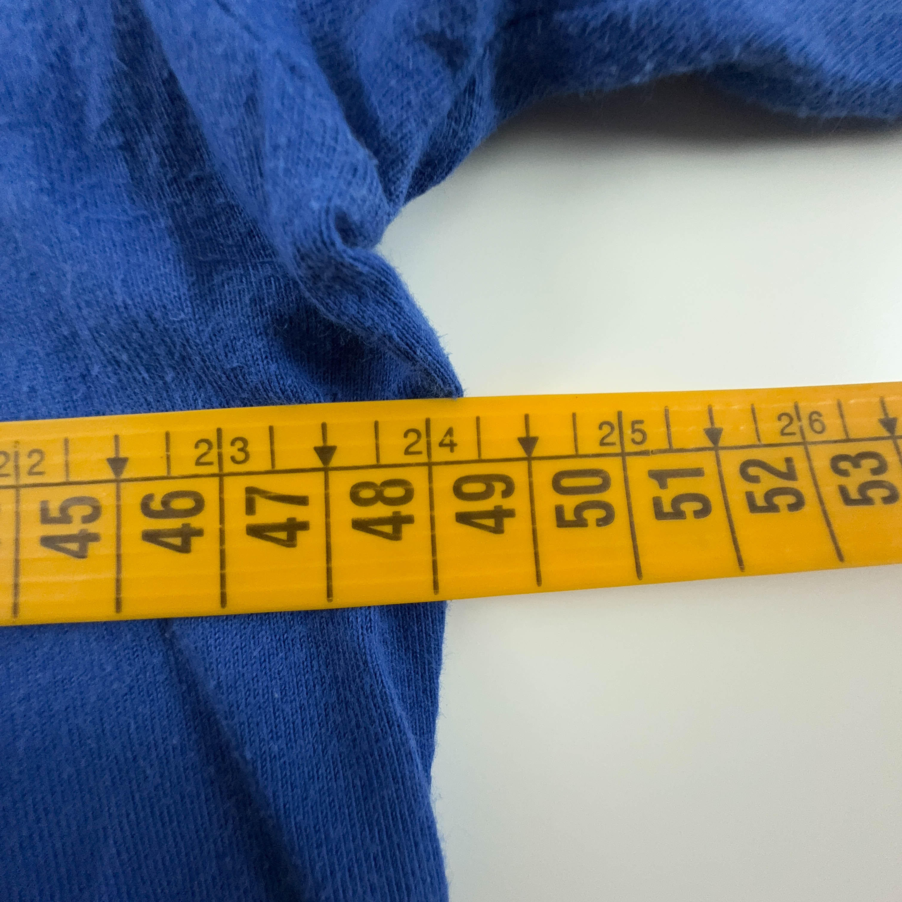 Nike Blue Crew Neck Printed T-Shirt - Men's Size S/M