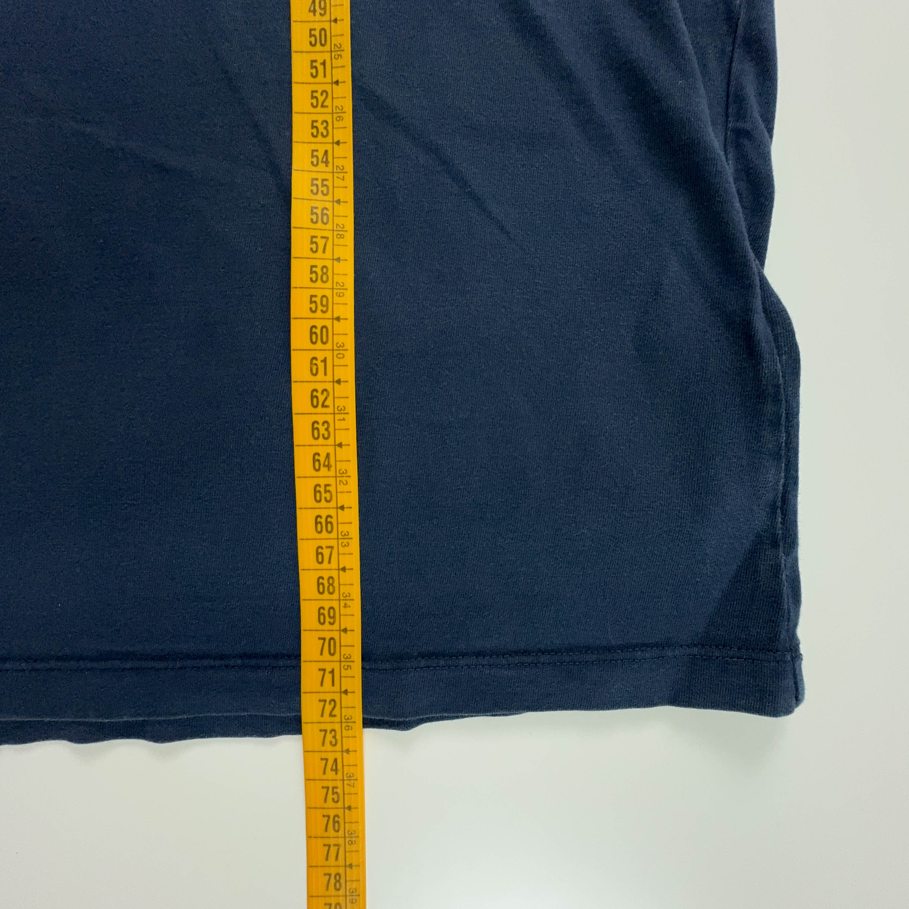 Napapijri Dark Blue Crew Neck Logo T-Shirt - Men's Size L/XL