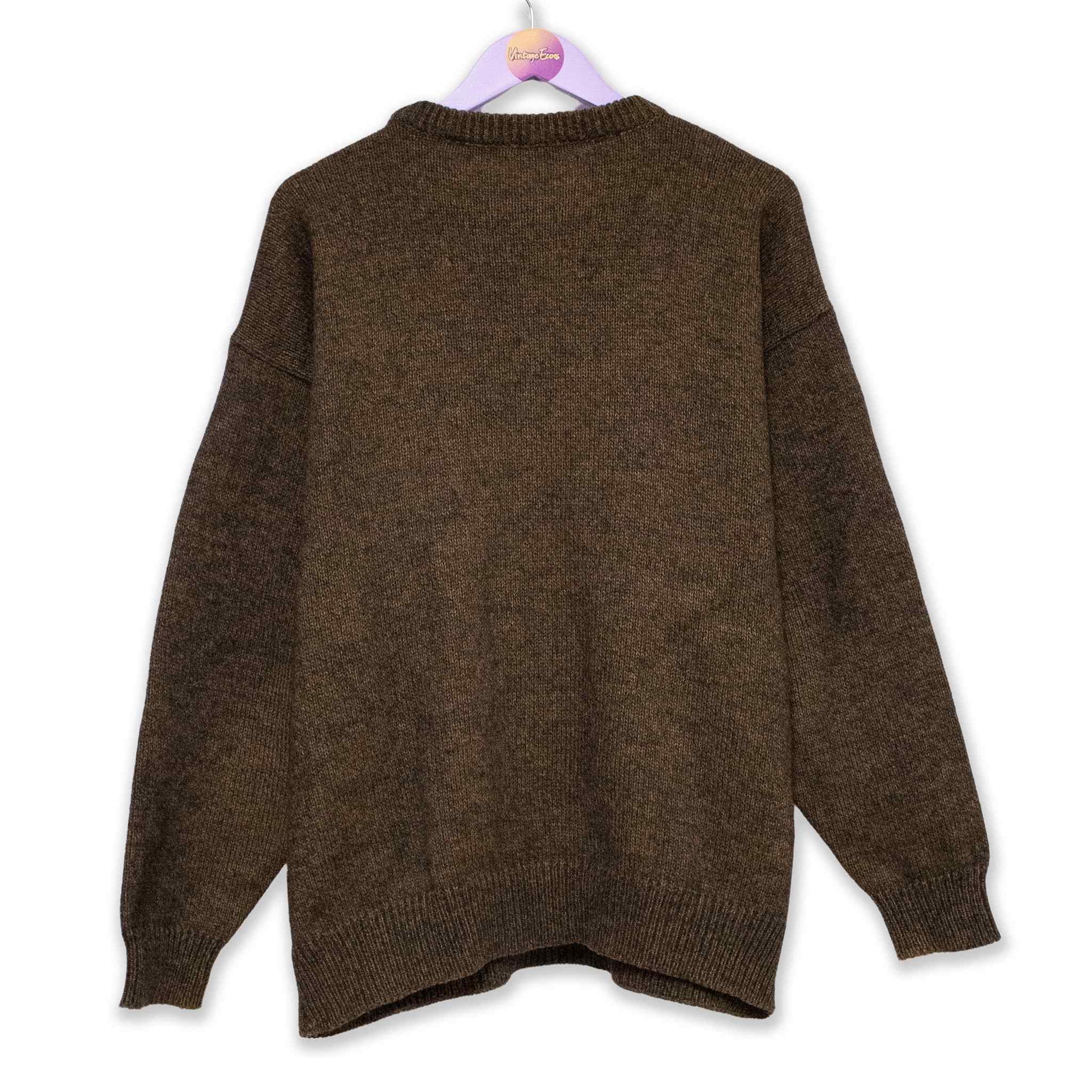 Maglione Vintage misto lana - Taglia XL