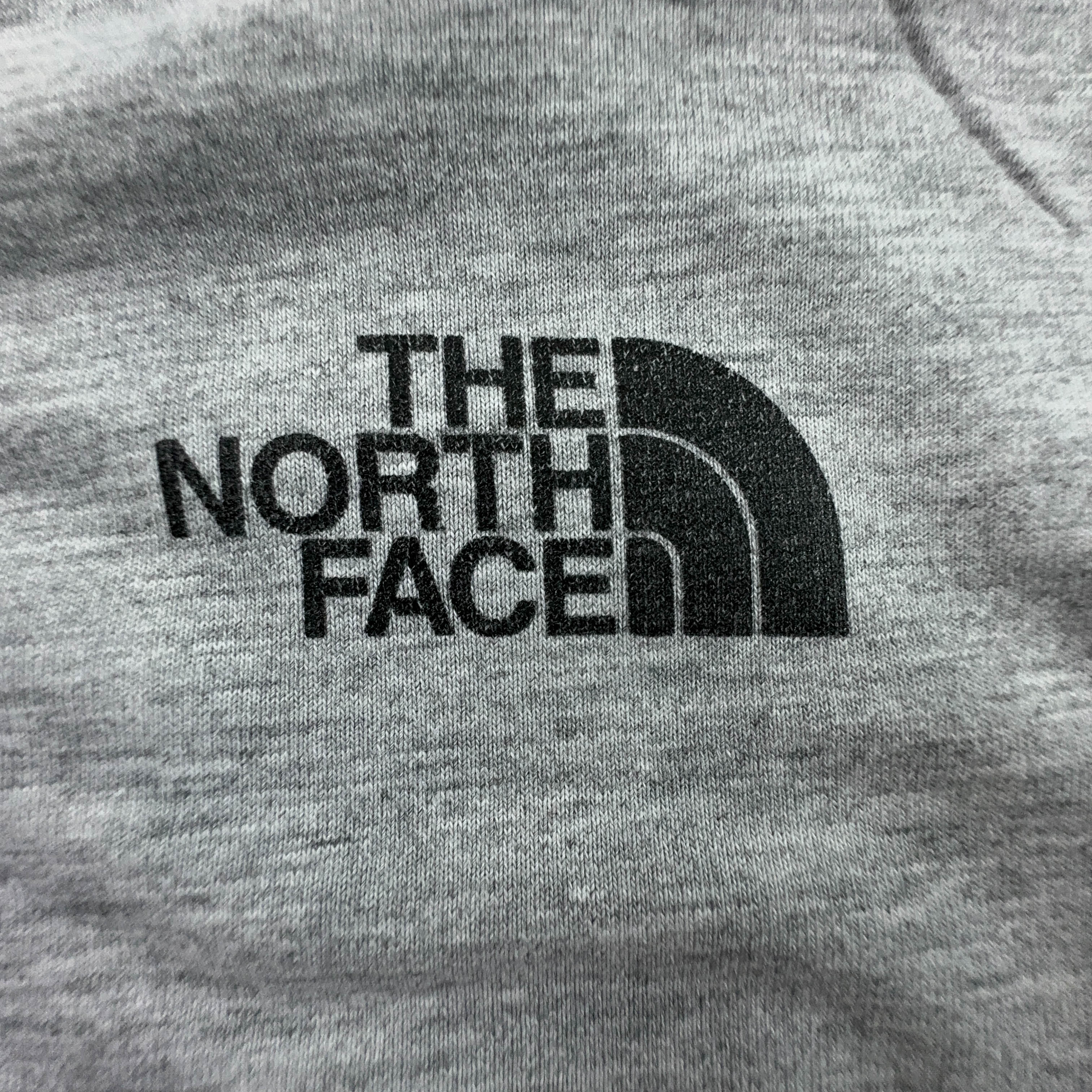 The North Face Grey Crew Neck Print T-Shirt - Men's Size M