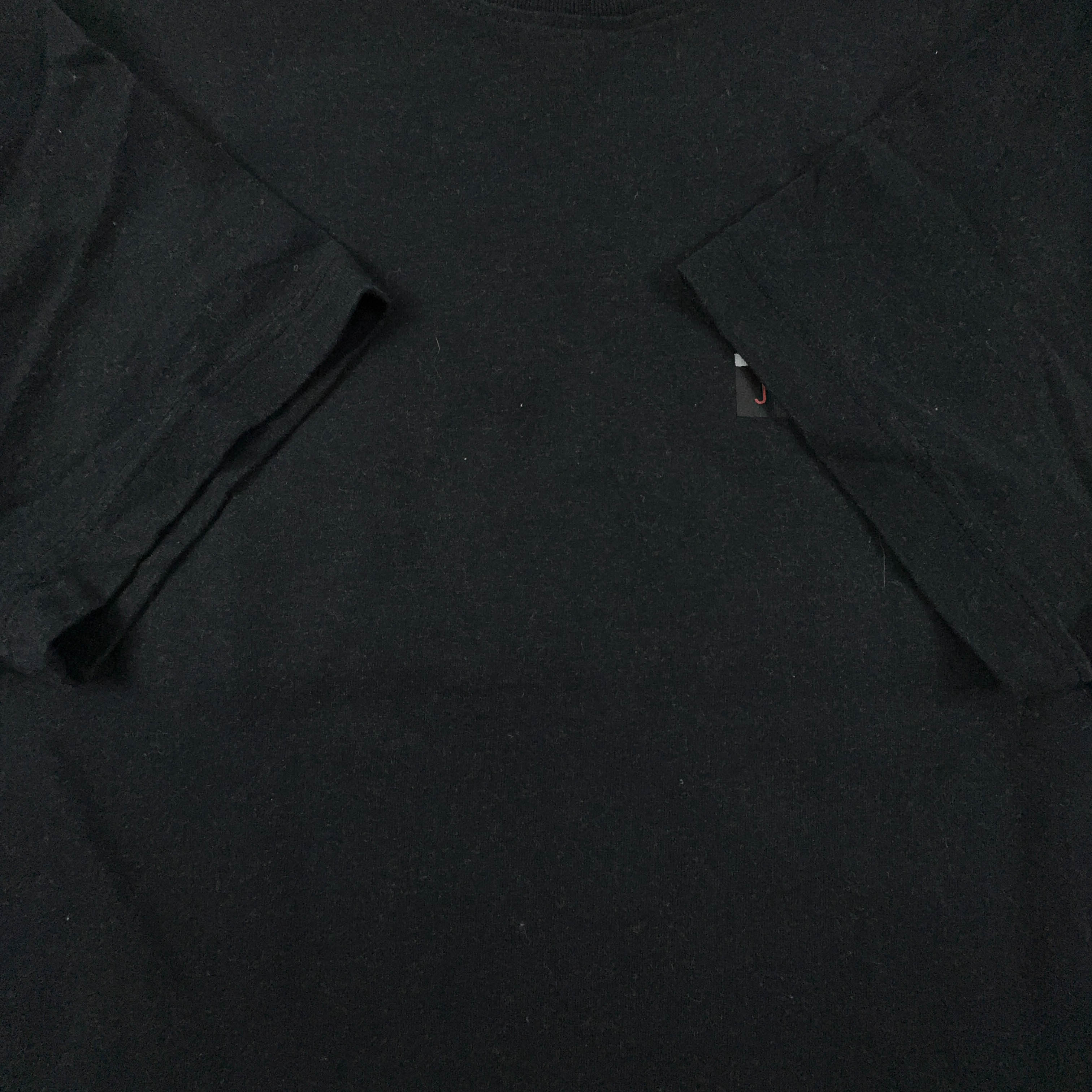 Tommy Hilfiger Black Crew Neck Print T-Shirt - Men's Size L/XL