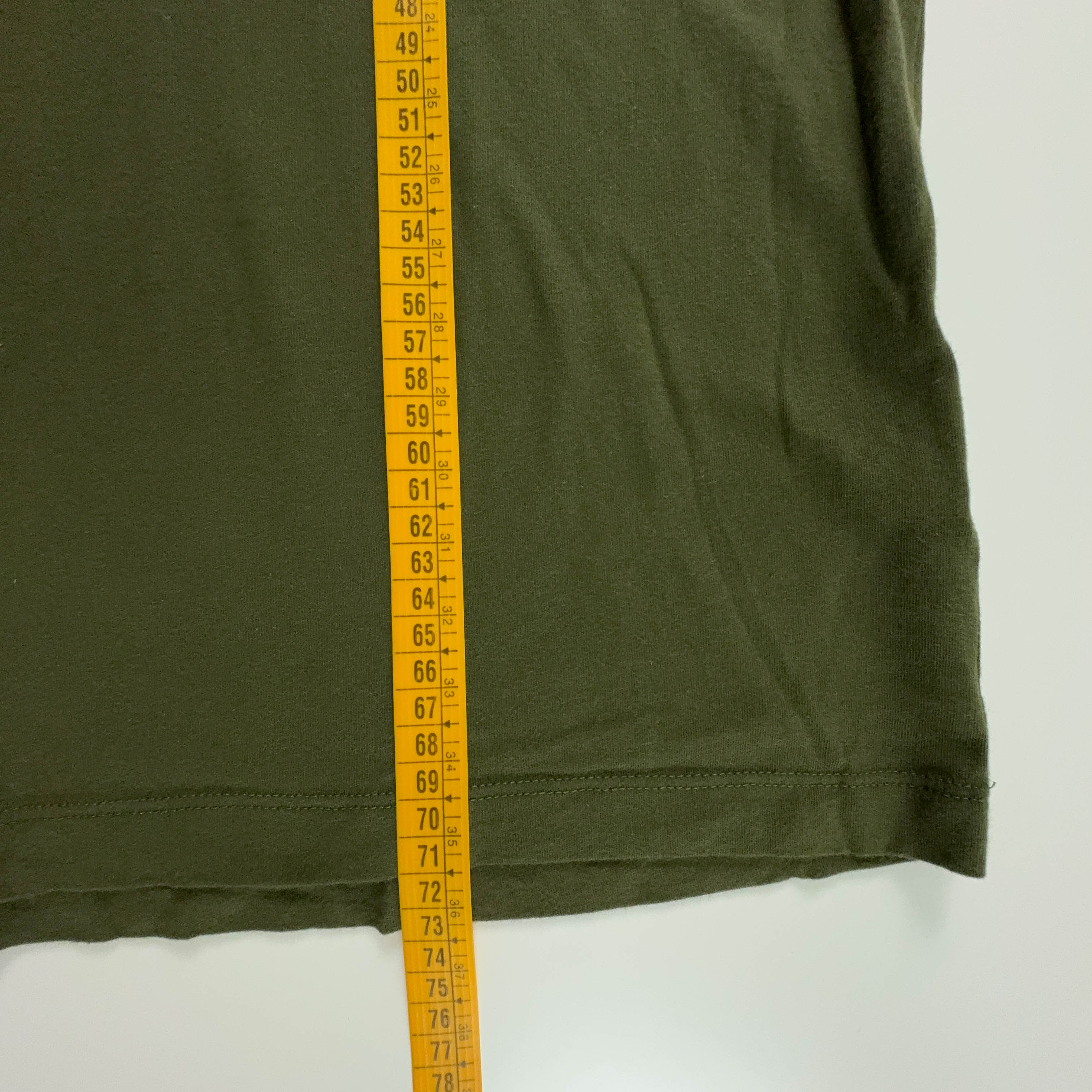 Forest Green Nike Crew Neck T-Shirt with Embroidered Logos - Men's Size M/L