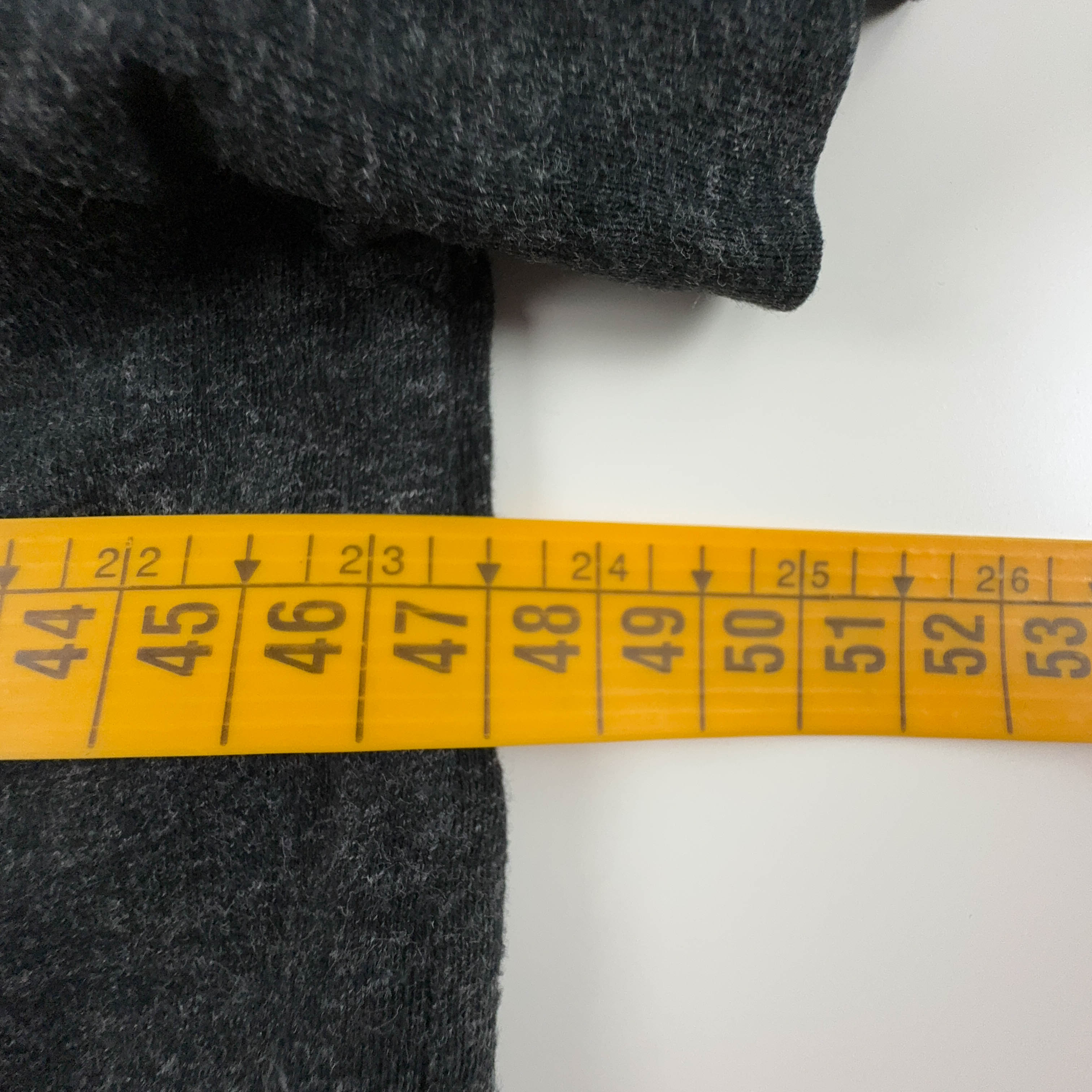 Ralph Lauren Dark Gray Solid Crew Neck Custom Slim Fit T-Shirt - Size M