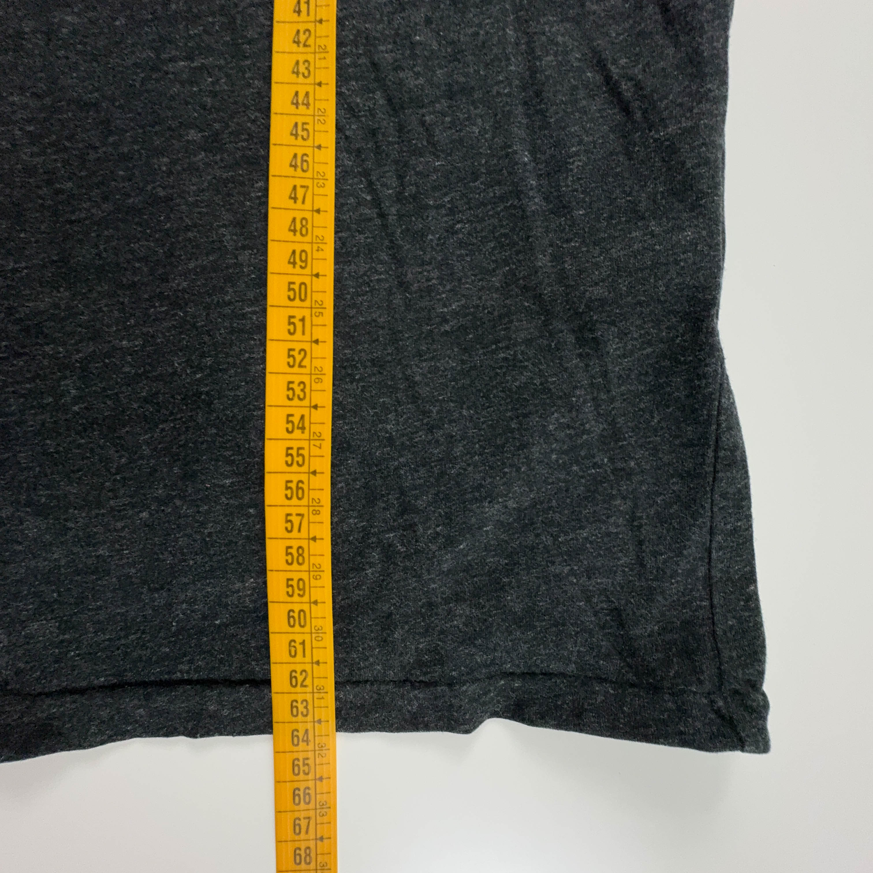 Ralph Lauren Dark Gray Solid Crew Neck Custom Slim Fit T-Shirt - Size M