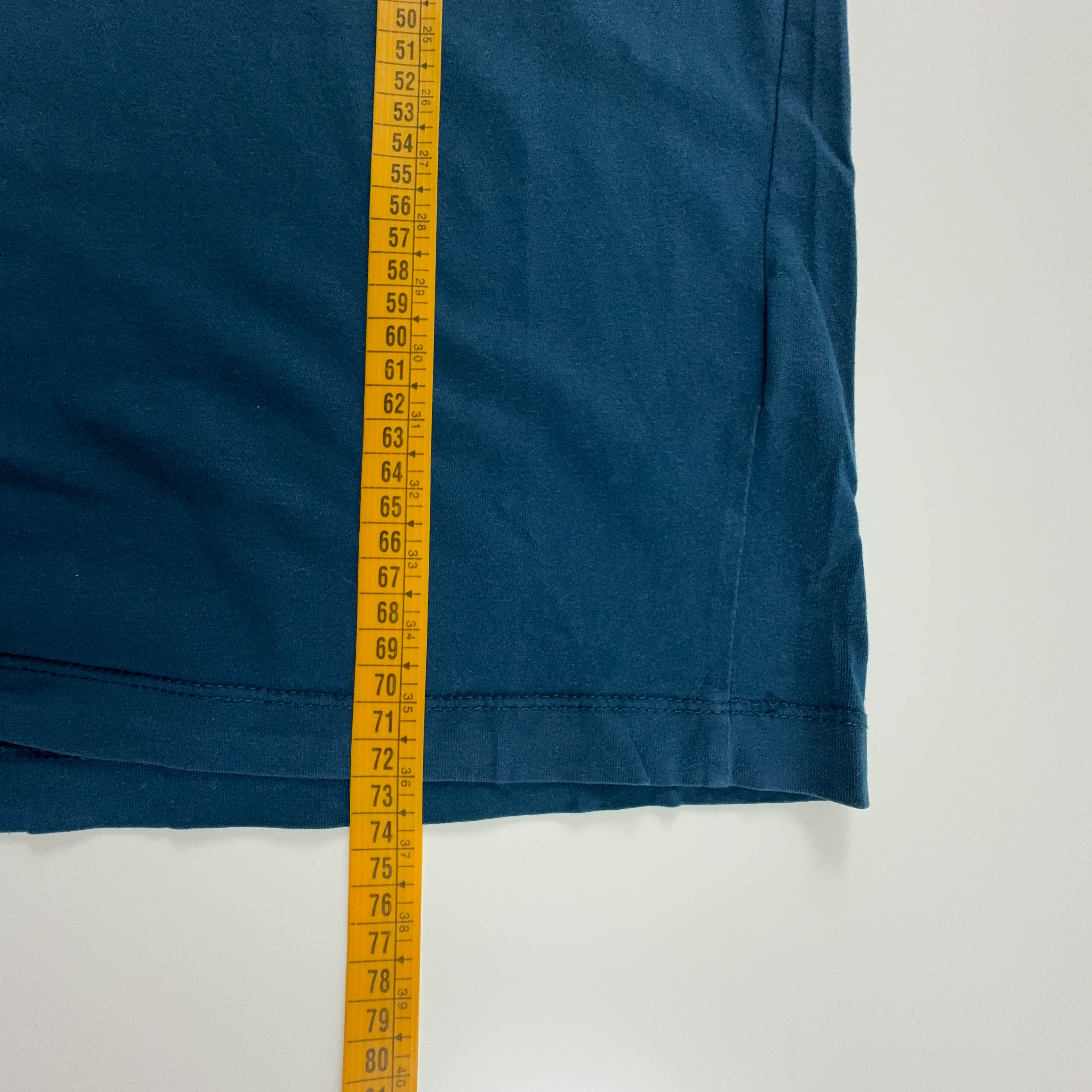 Nike Blue Crew Neck Printed T-Shirt - Men's Size M