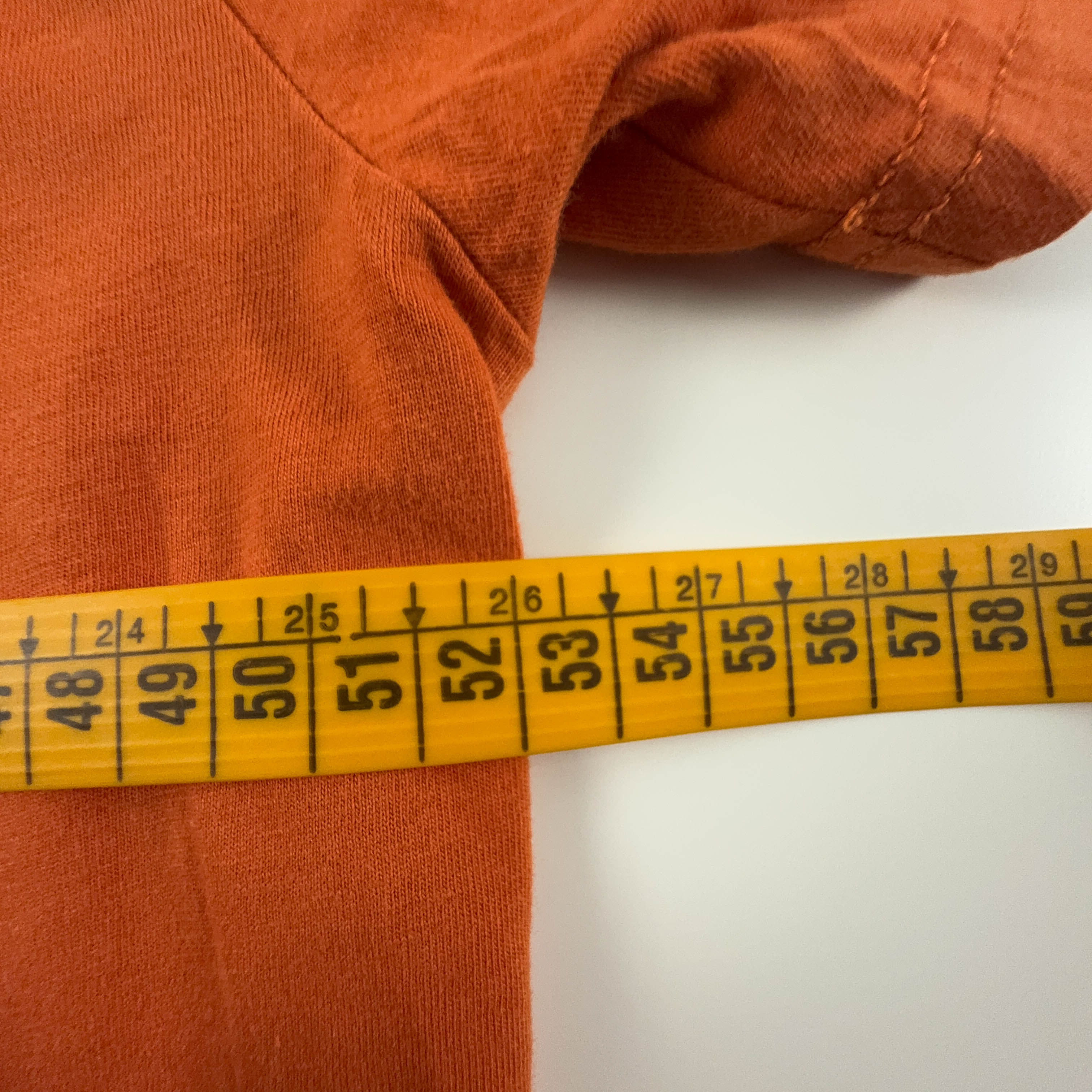 Napapijri Orange Crew Neck T-Shirt - Men's Size XL