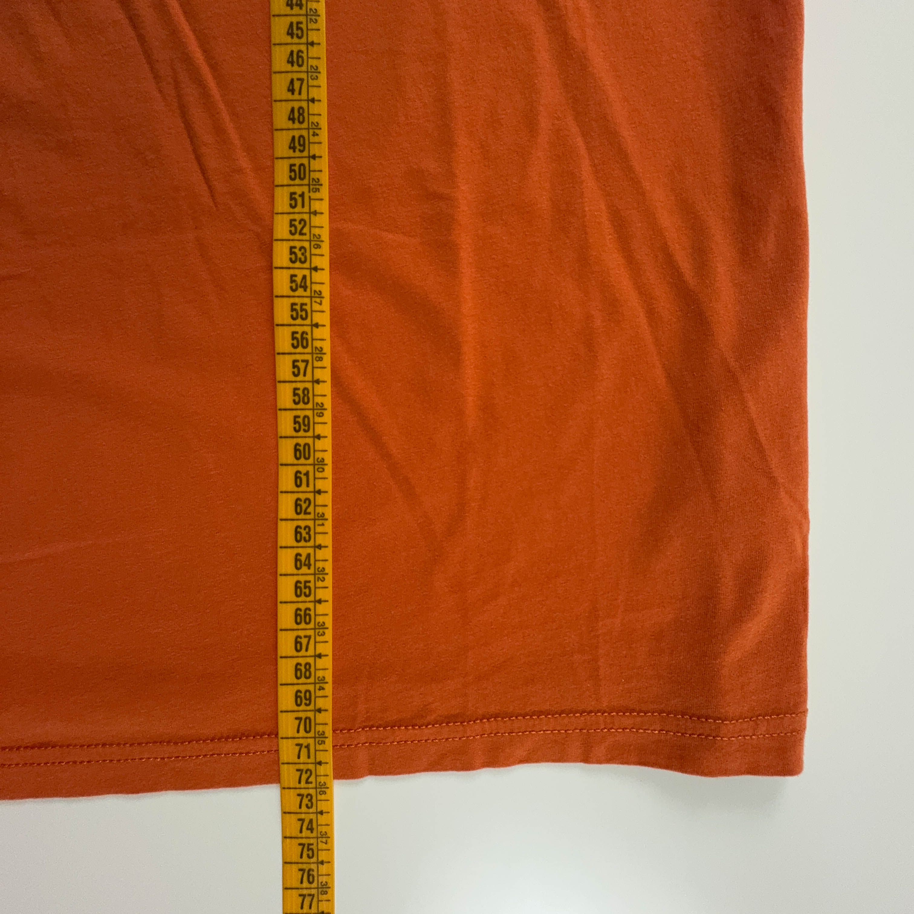 Napapijri Orange Crew Neck T-Shirt - Men's Size XL