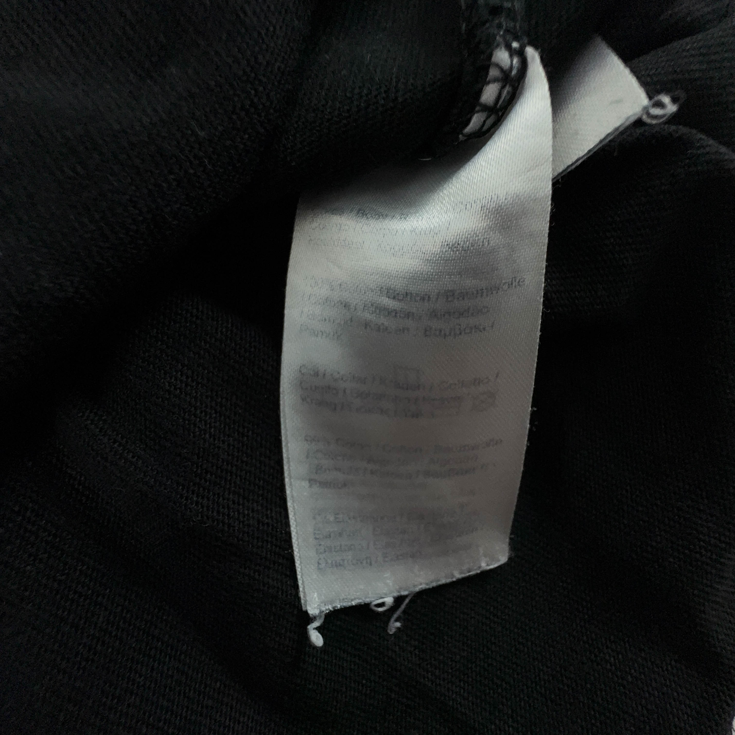 Lacoste Live Black Crew Neck T-Shirt - Men's Size M