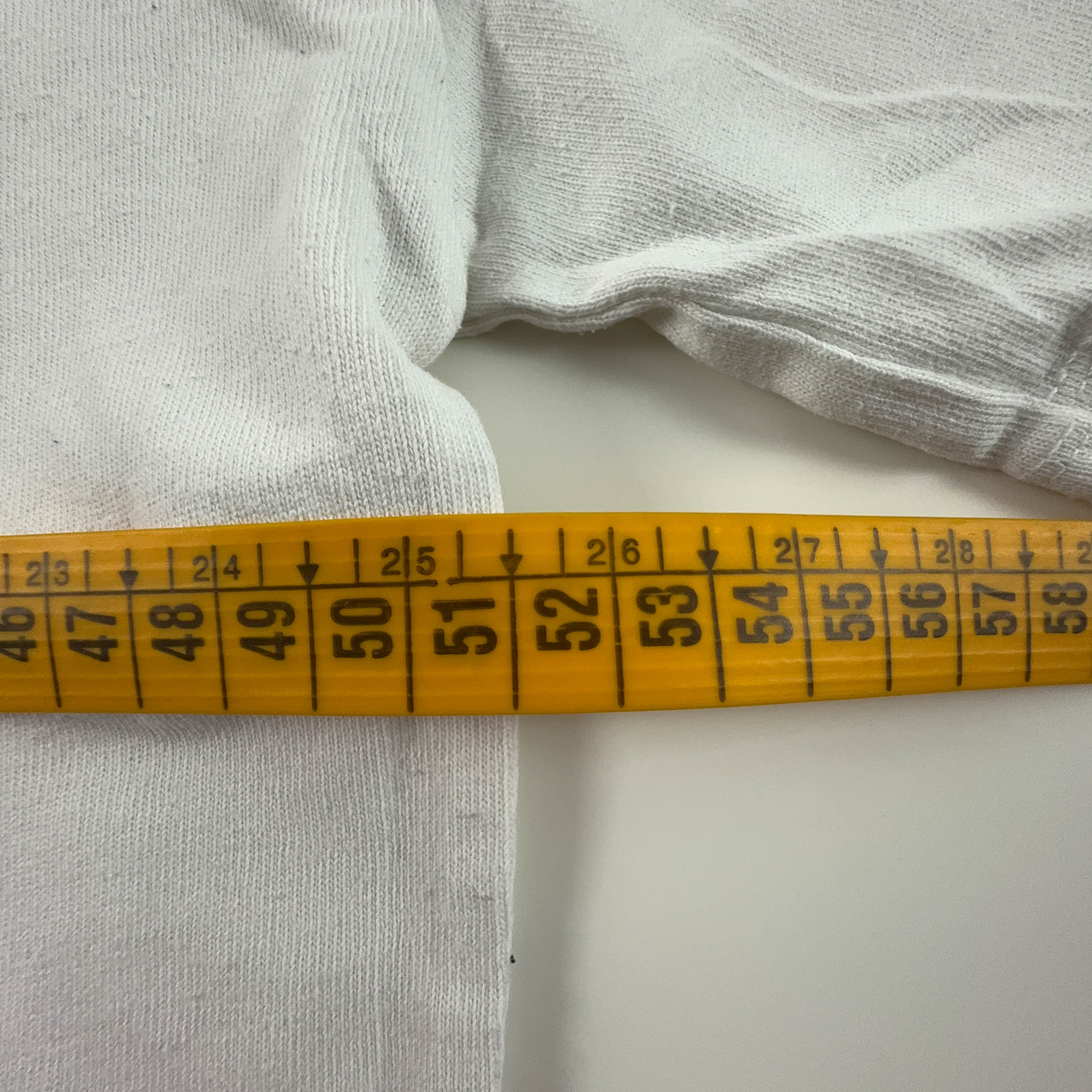 Tommy Hilfiger White Crew Neck Logo Print T-Shirt - Men's Size XS/S