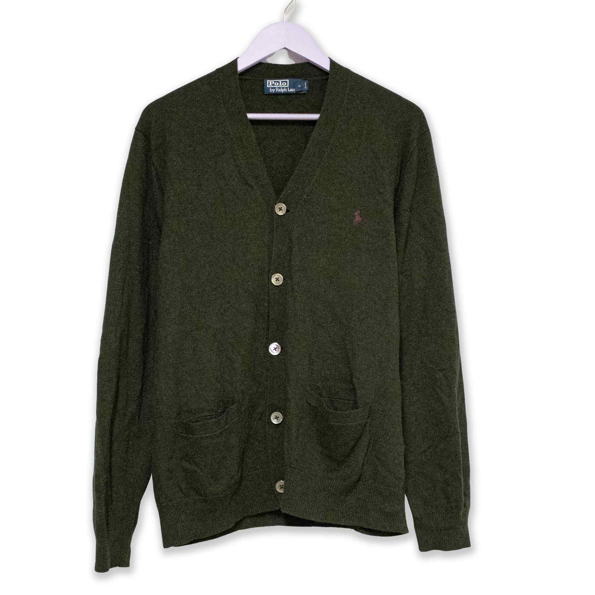 Ralph Lauren 100% wool cardigan - Size XL