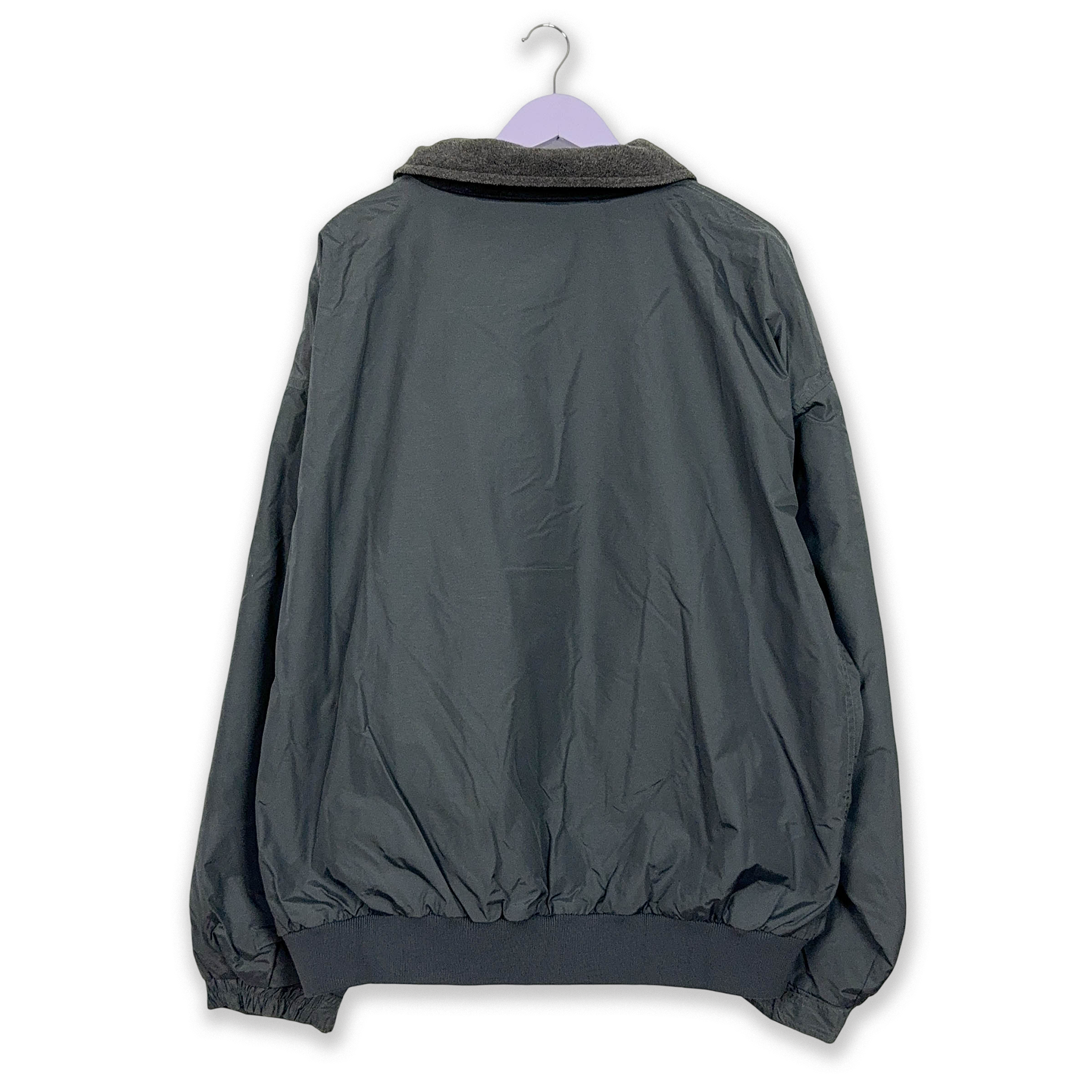 Giacca Columbia grigio scuro impermeabile con zip - Taglia XL/XXL uomo