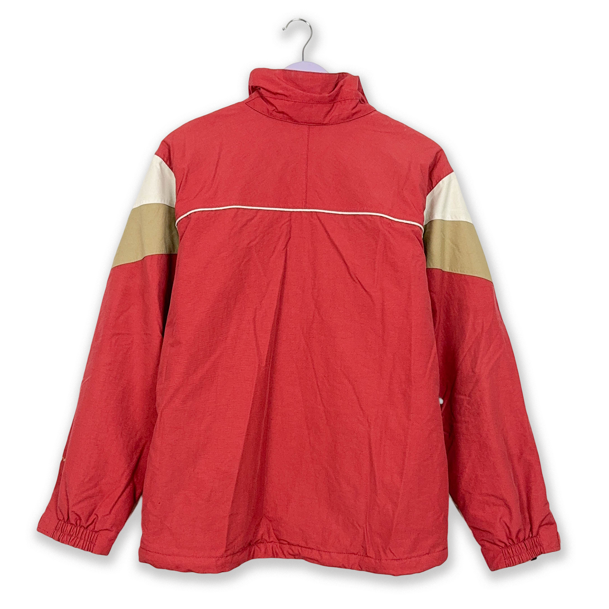 Giacca da Sci/Snowboard Columbia Vintage rossa e bianca Waterproof - Taglia M donna