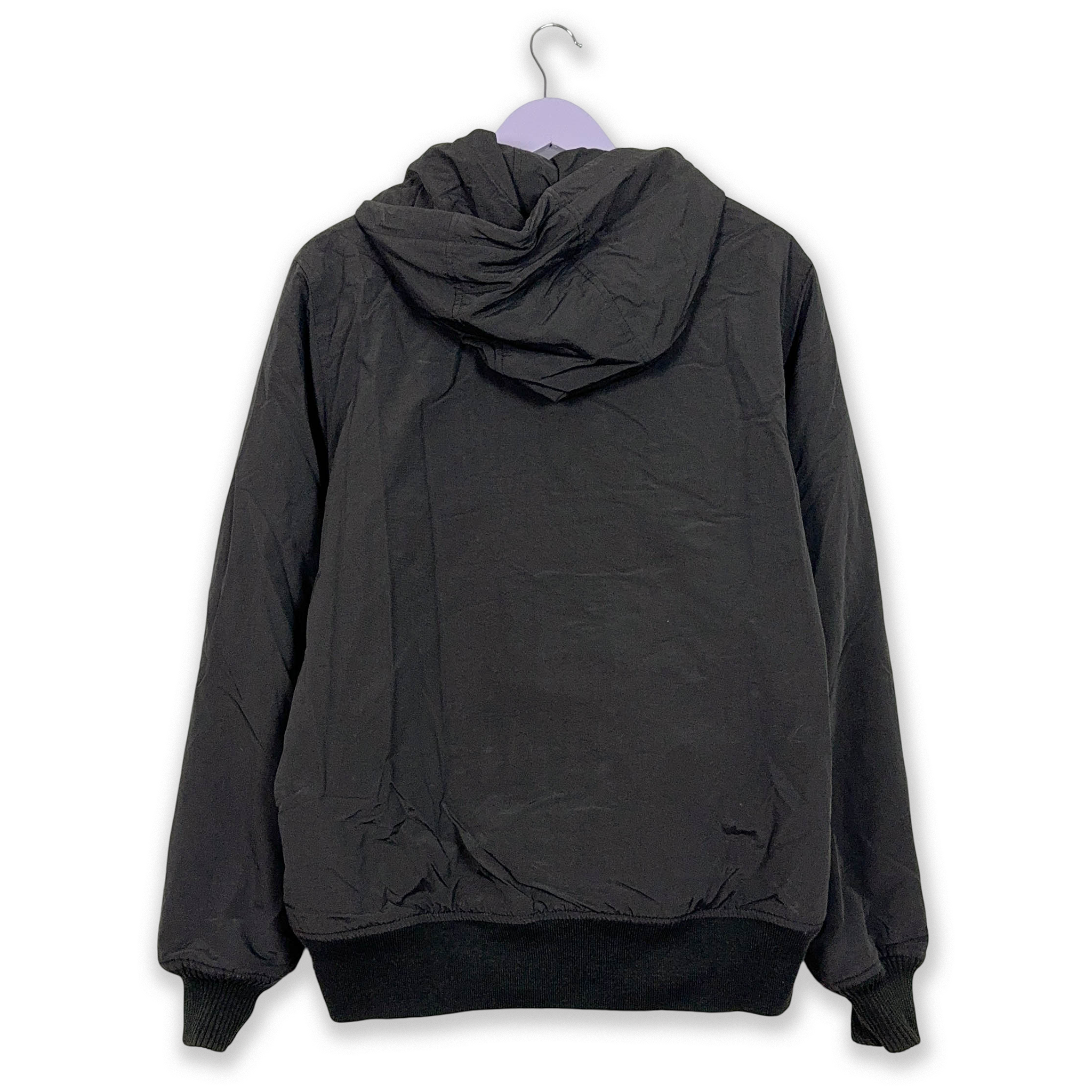 Carhartt Vintage 2000s Black Zip Up Hooded Jacket - Men's Size L