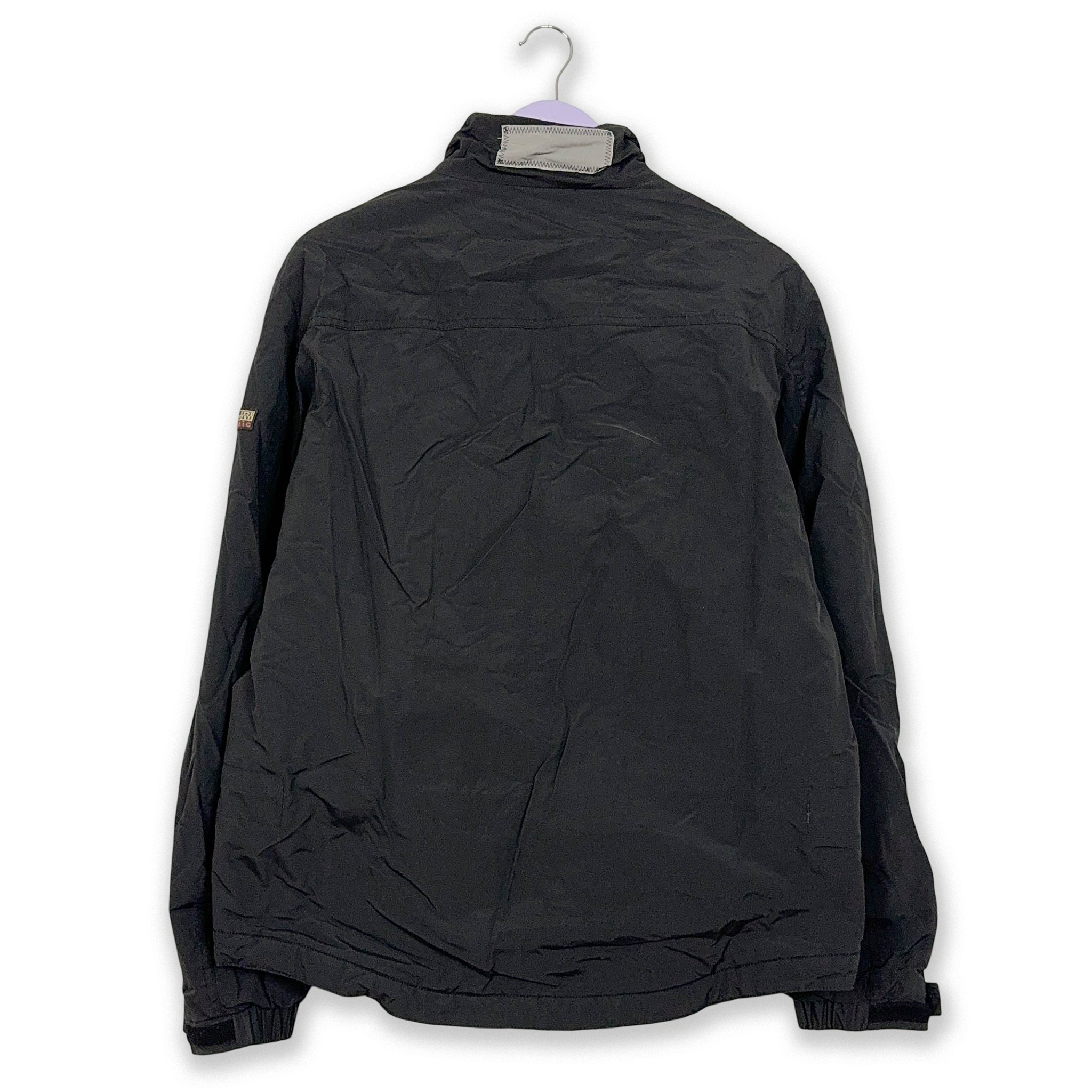 Giacca Napapijri nera con zip - Taglia M uomo