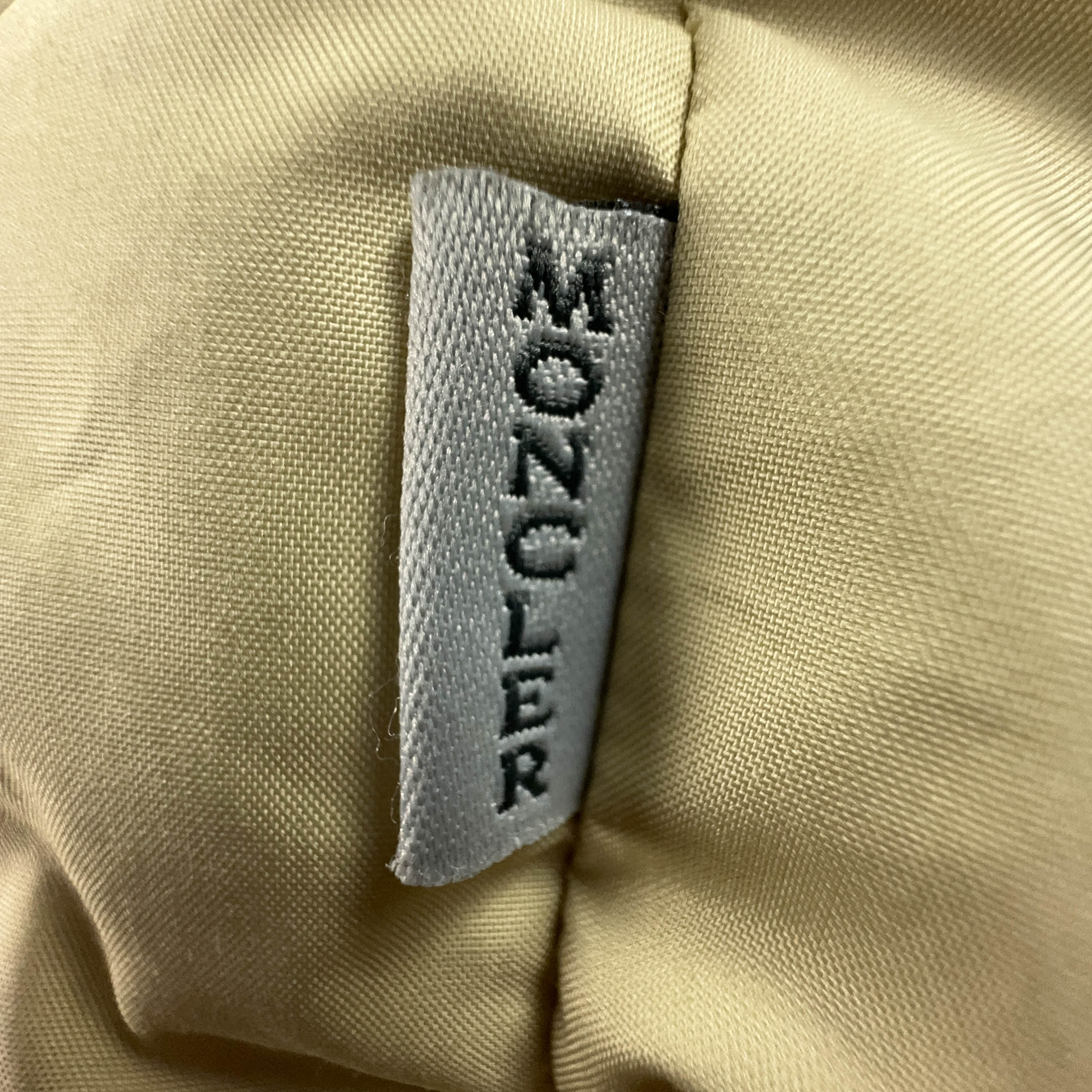 Piumino Moncler Grenoble Vintage nocciola con bottoni - Taglia L uomo