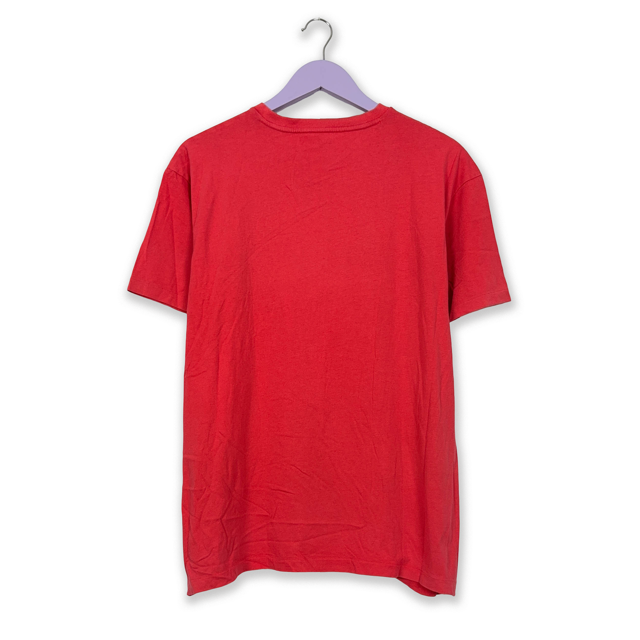 Ralph Lauren Coral Red Cotton T-Shirt - Men's Size M/L