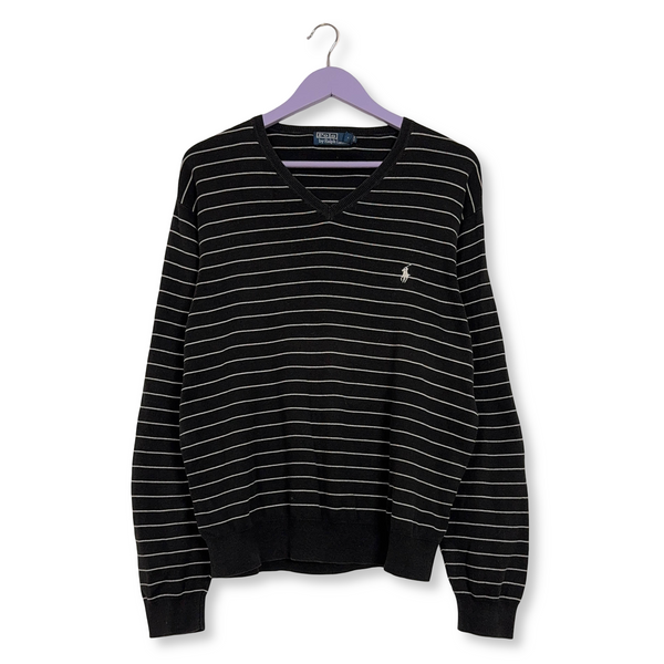 Tee Jays TJ6000 - Maglione Uomo Elegante in Merino Italiano - Nero | Italia