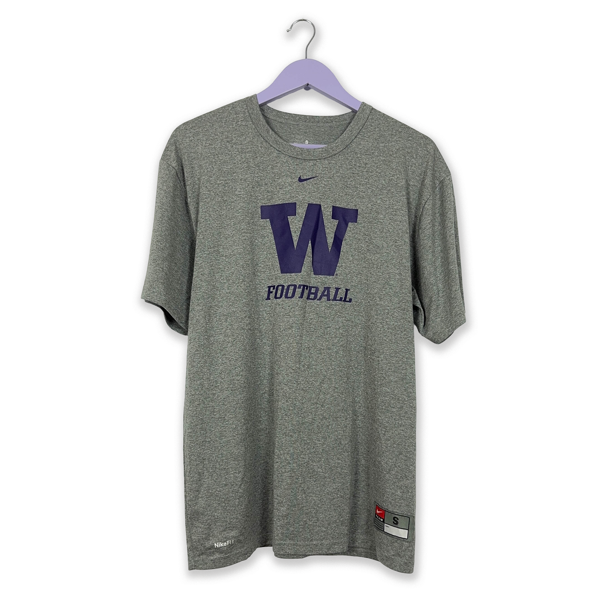 Nike Football T-shirt in grey with print - Size 42 44 men