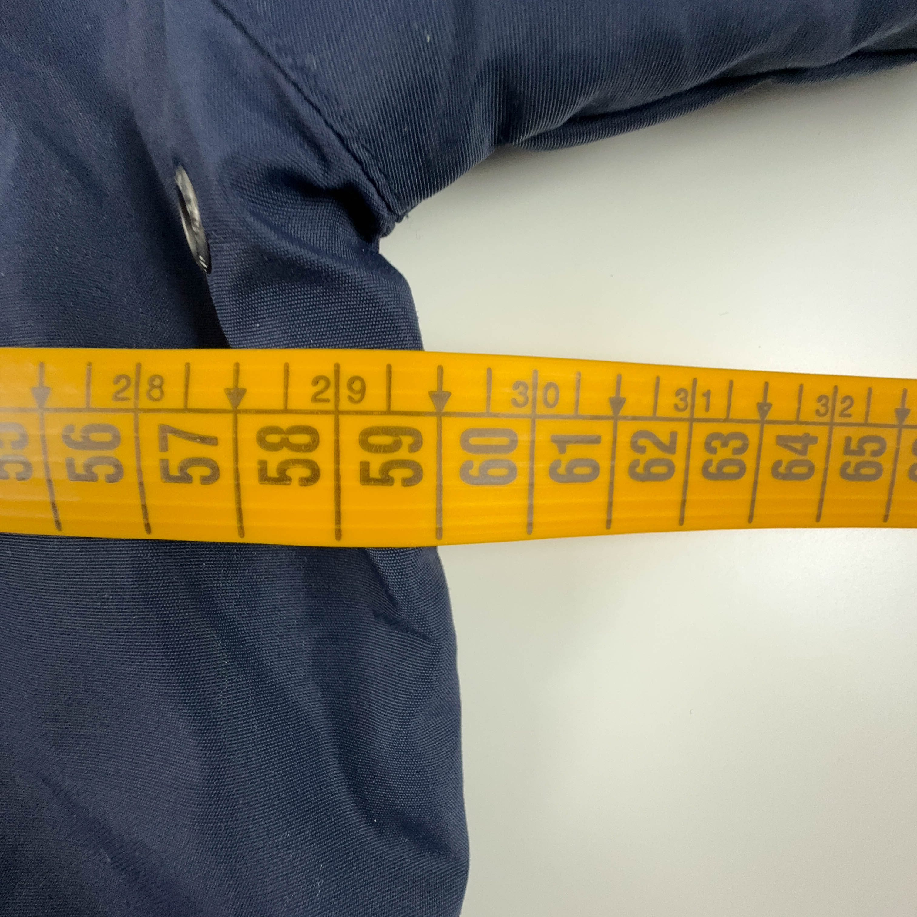 Giacca a vento Dickies blu waterproof con zip e cappuccio - Taglia XL uomo