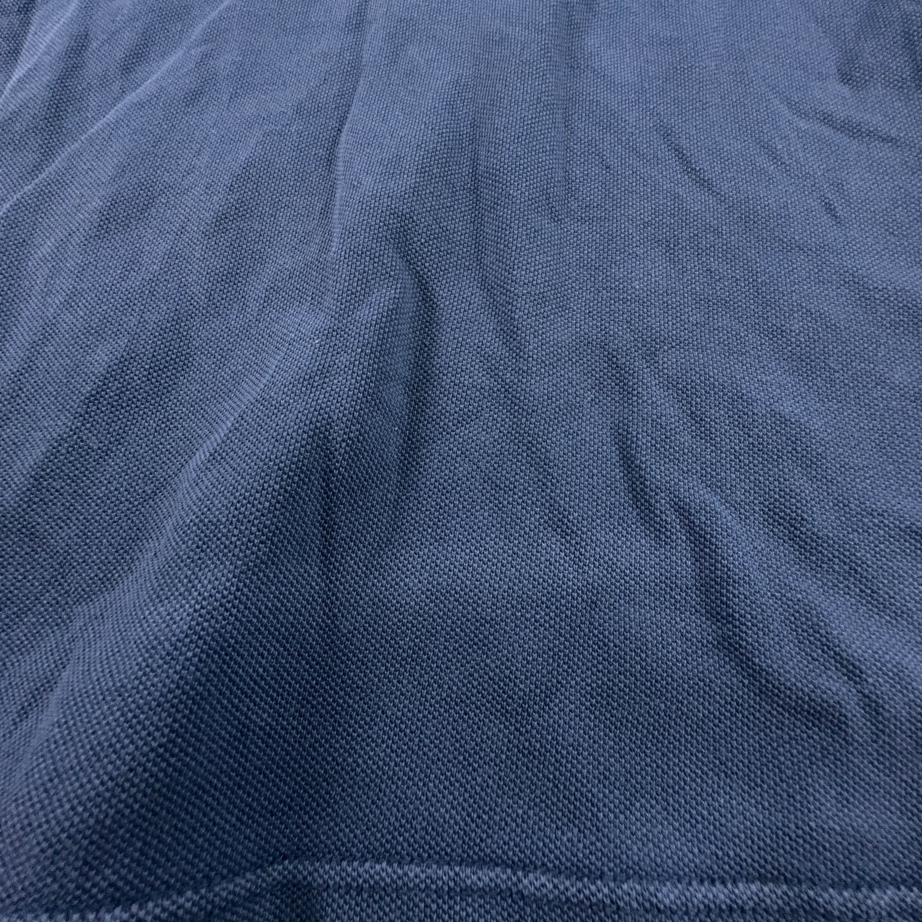 Fred Perry Blue Cotton T-Shirt - Size 40