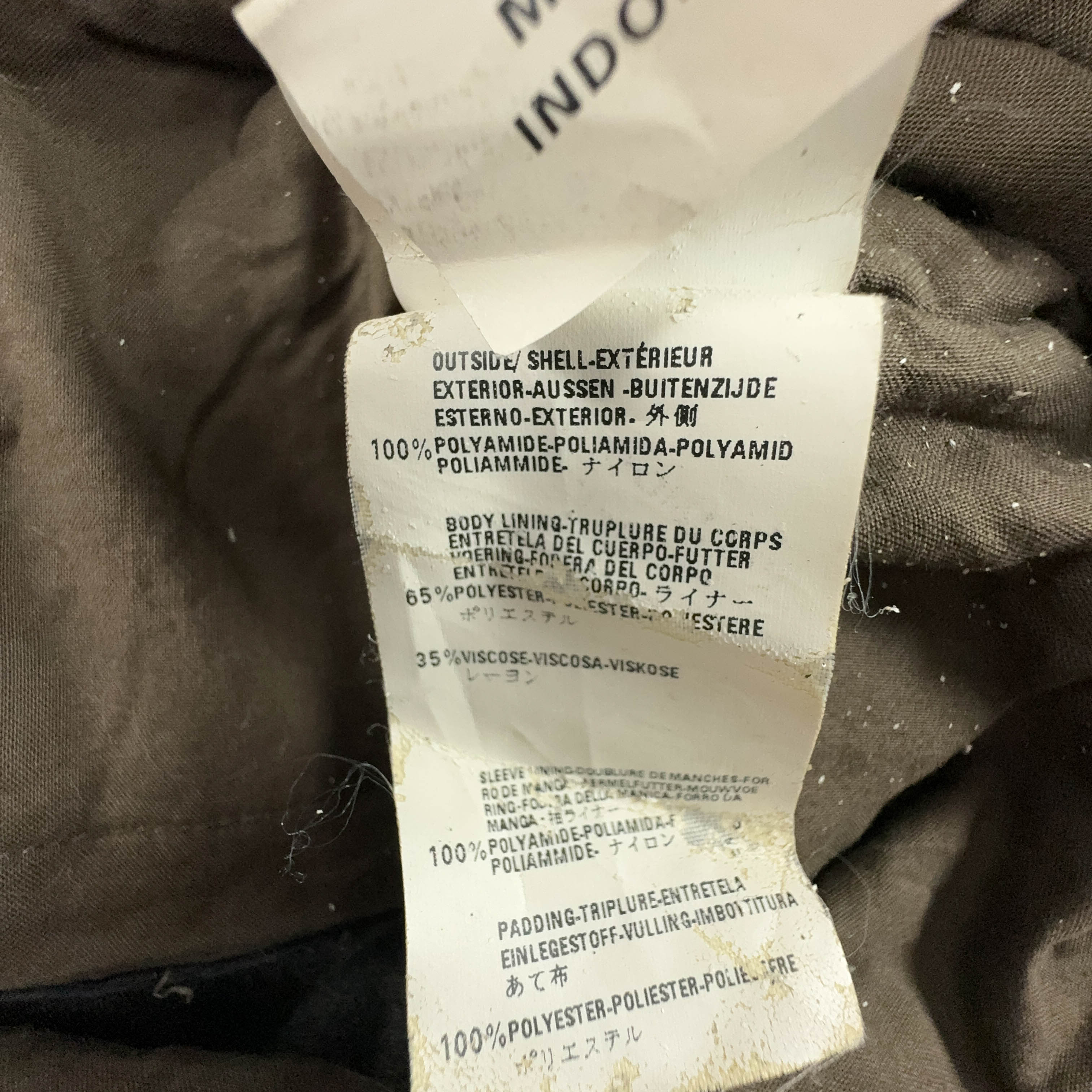 Giacca Napapijri nera con zip - Taglia M uomo