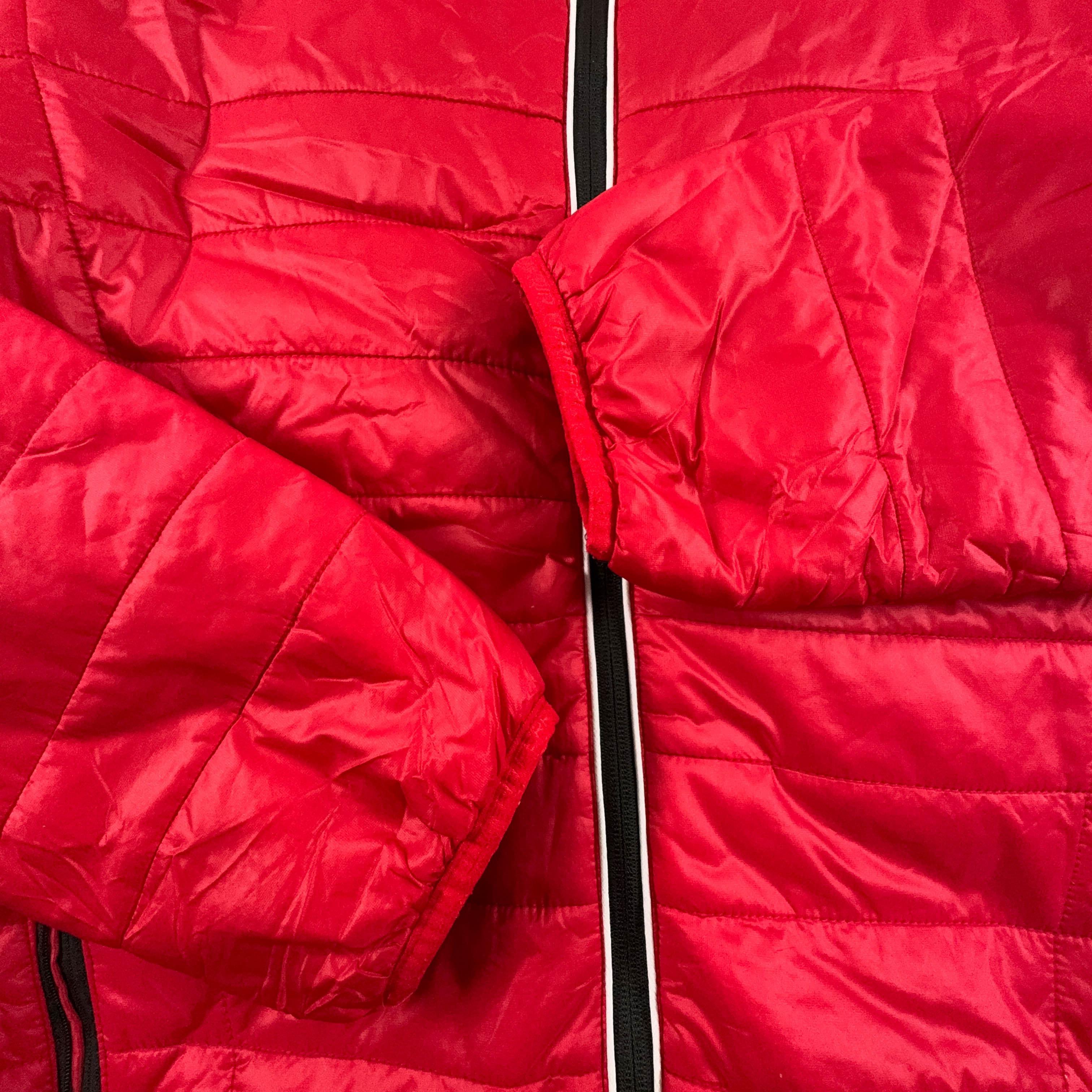 Piumino leggero Ferrari rosso con zip - Taglia XL uomo