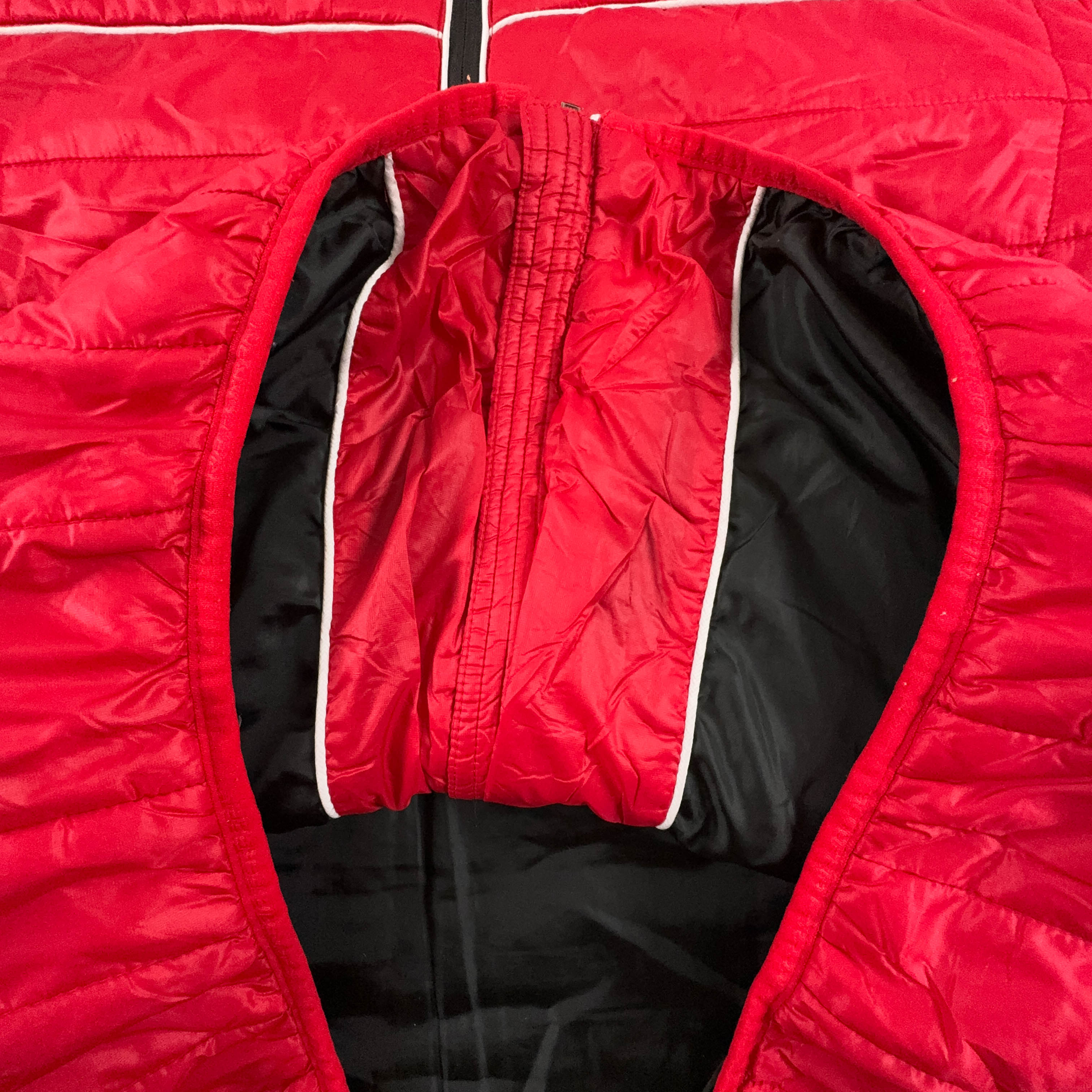 Piumino leggero Ferrari rosso con zip - Taglia XL uomo